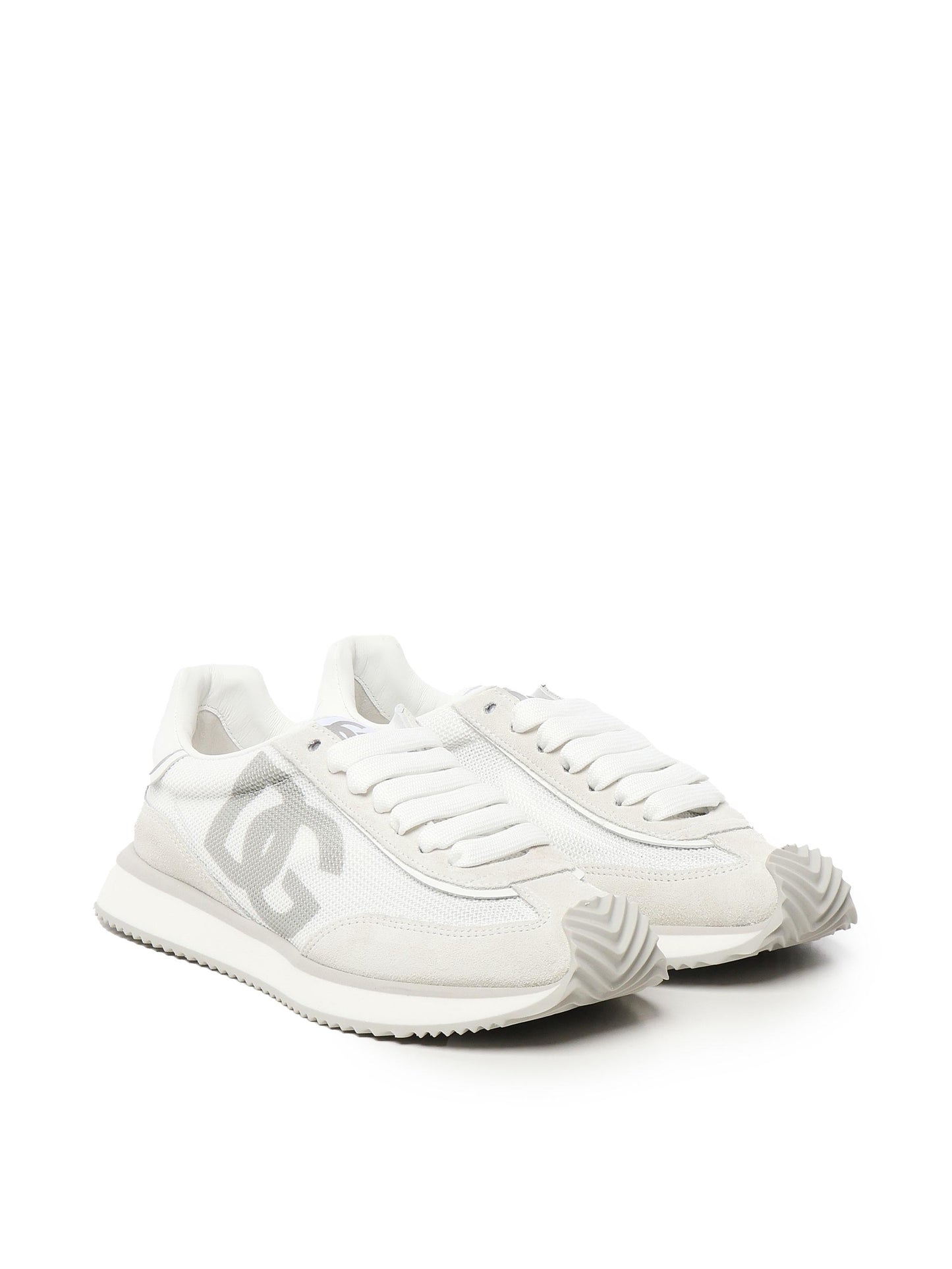 Sneaker DG cushion in mix materiali