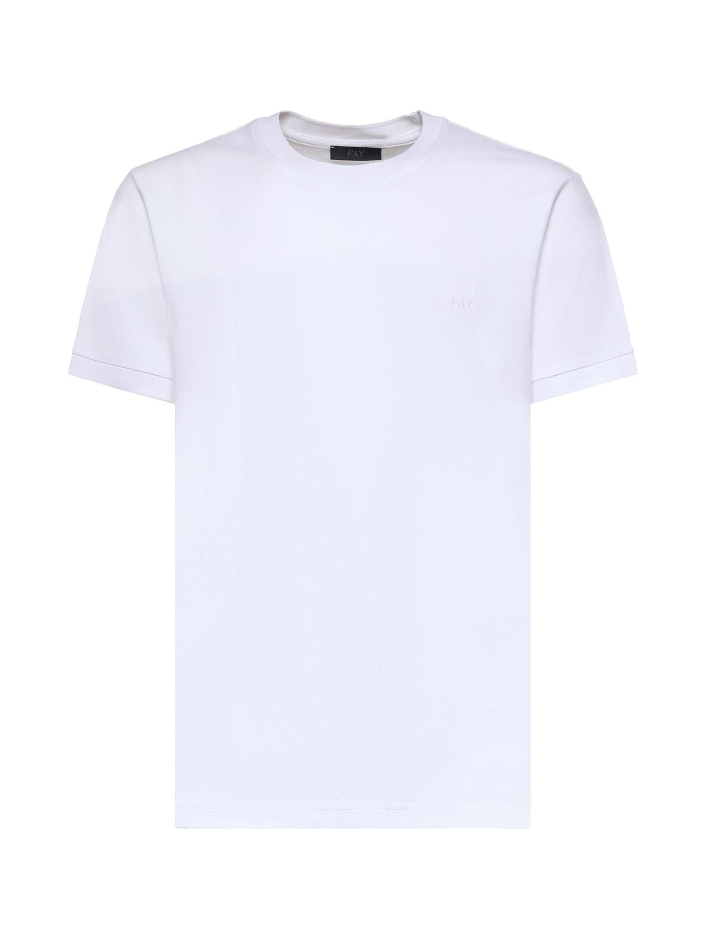 T-shirt in piquet di cotone
