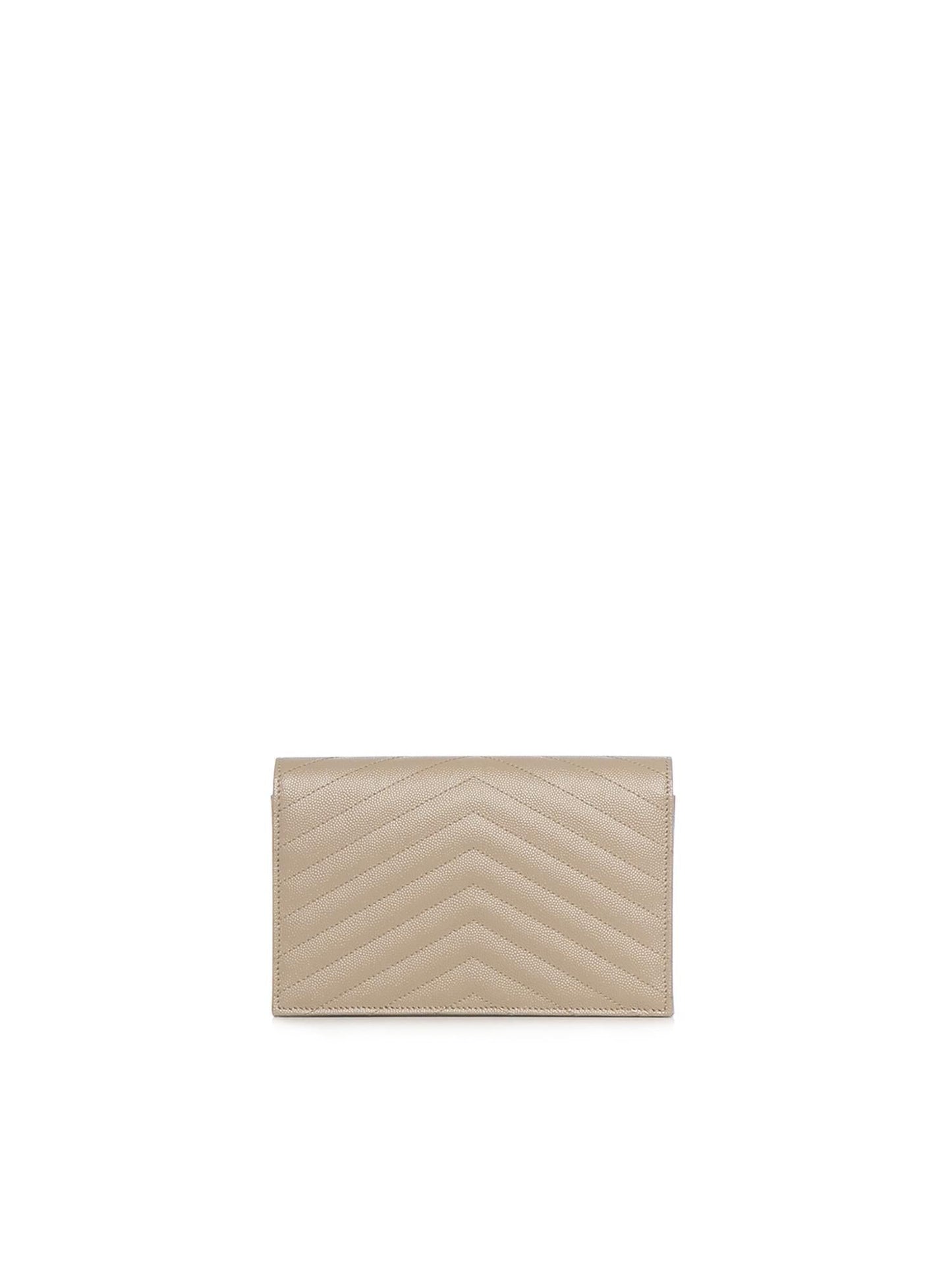 Pochette Envelope con catena Cassandre in pelle