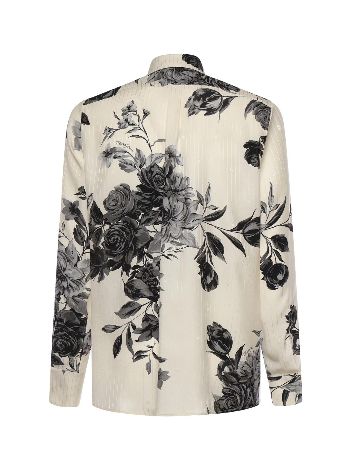 Camicia con stampa Bouquet fiori