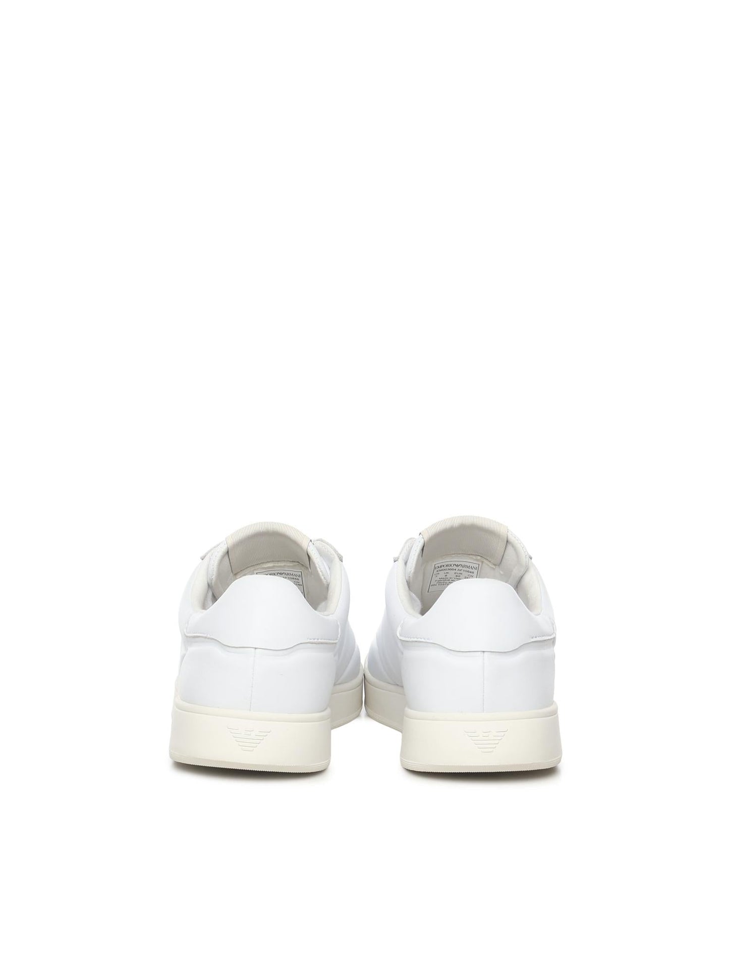 Sneaker in pelle con logo