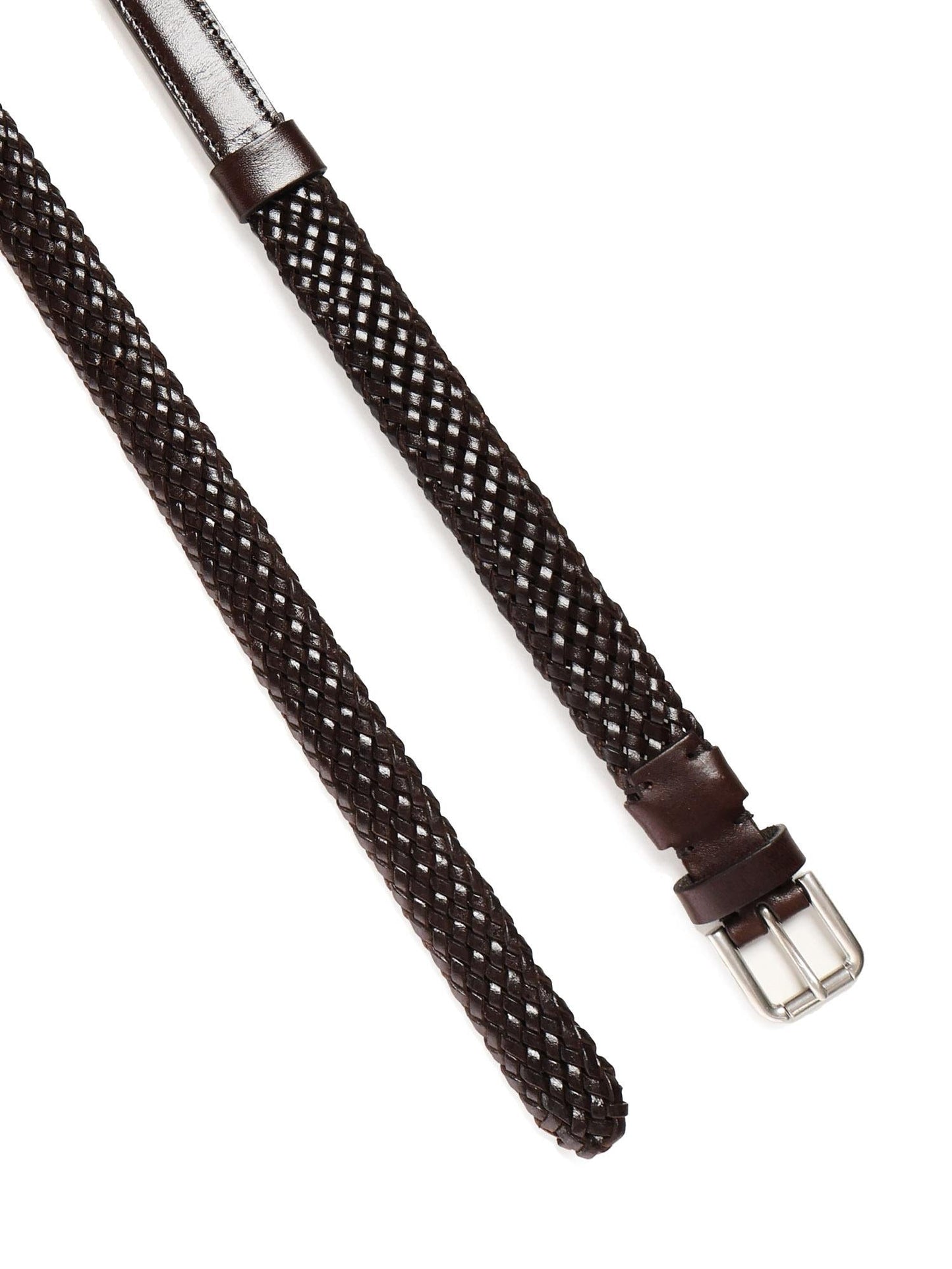 Cintura in pelle con fibbia