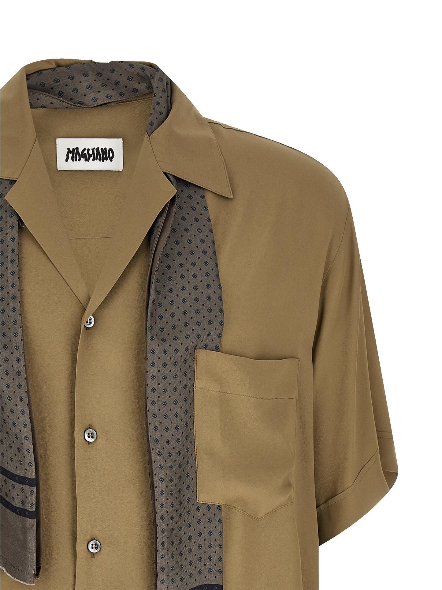 Camicia Pasolini in acetato e seta