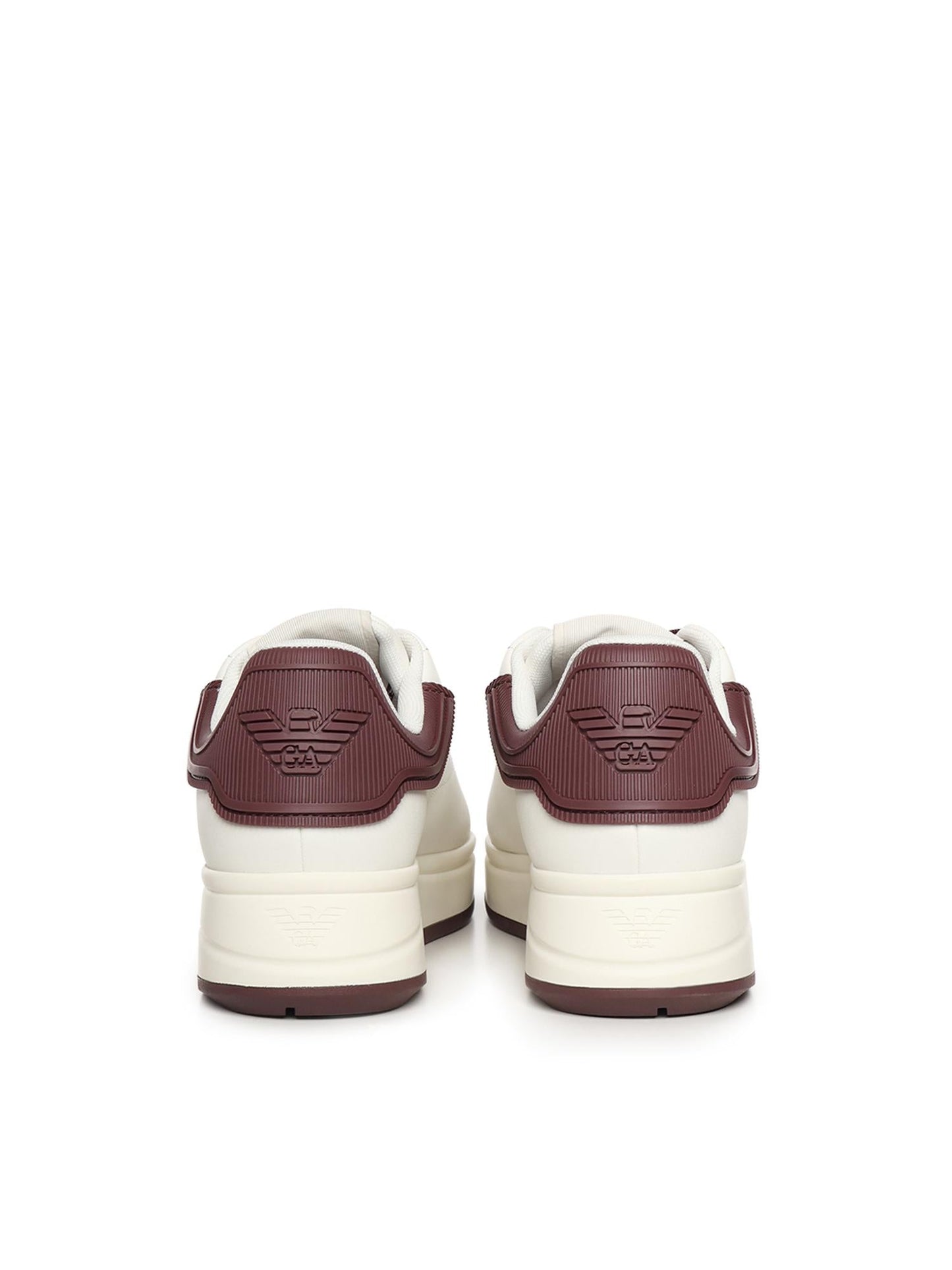 Sneakers in pelle con logo