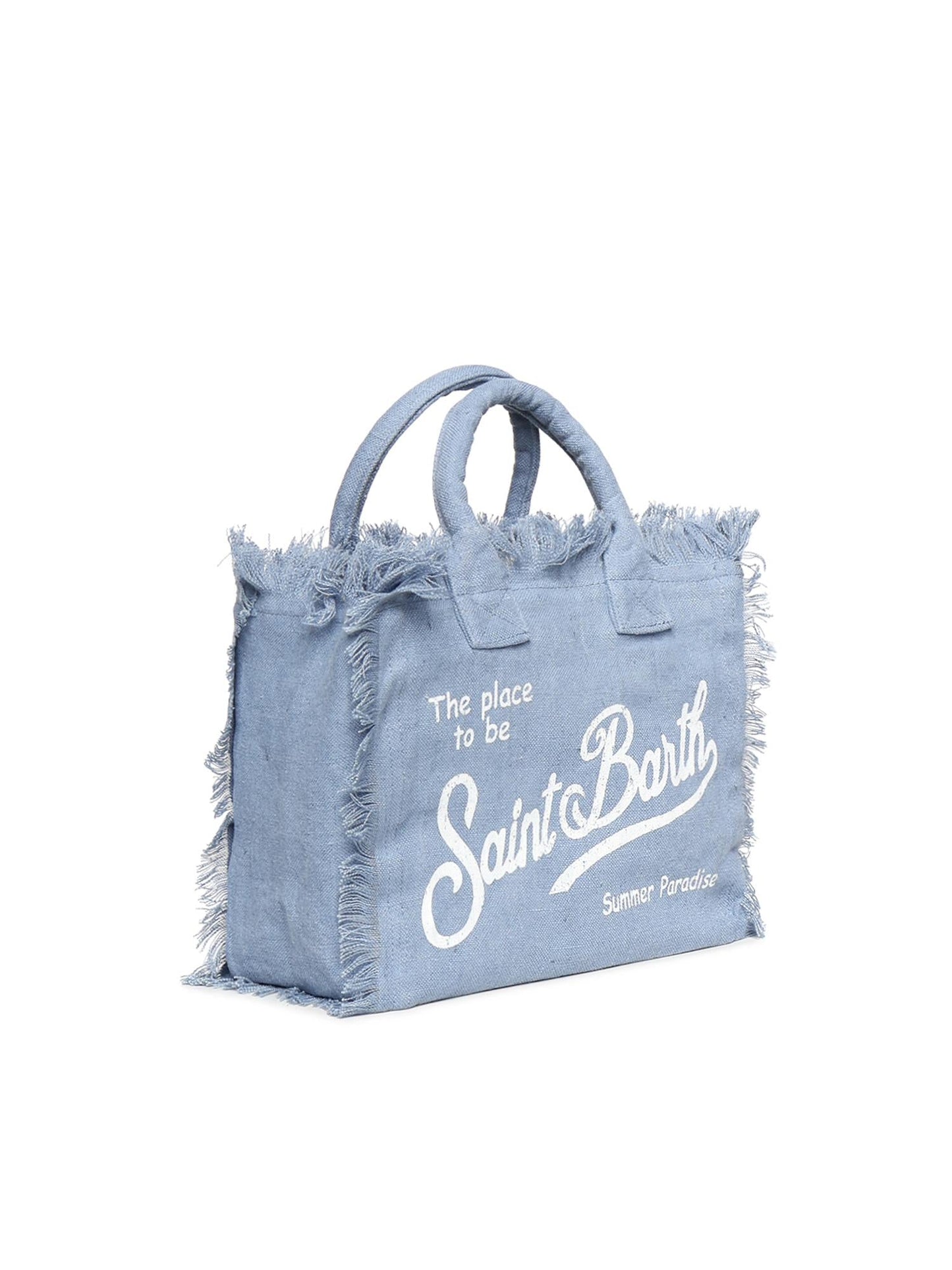 Borsa Colette in lino con logo