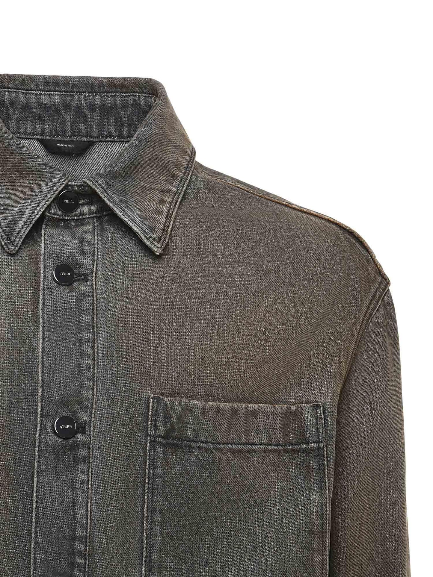 Camicia jeans sovratinta