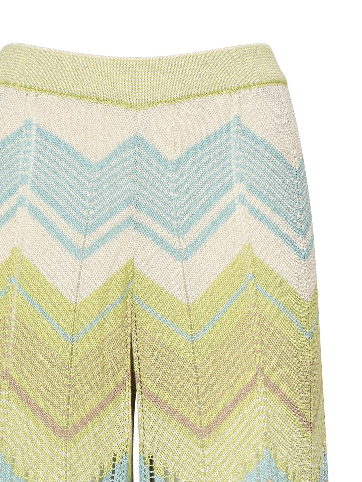 Pantalone in maglia traforata