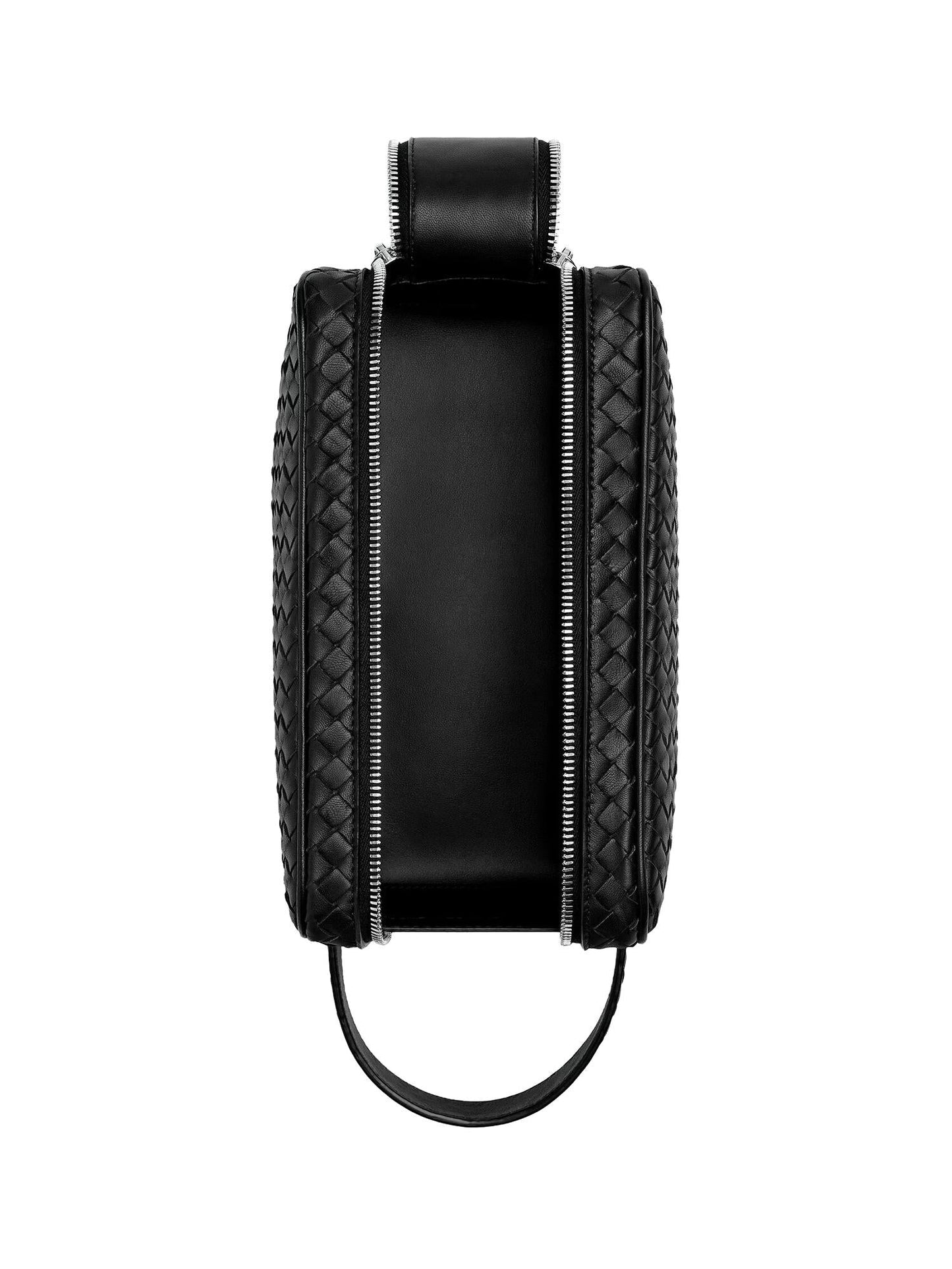 Intrecciato Travel Pouch in pelle