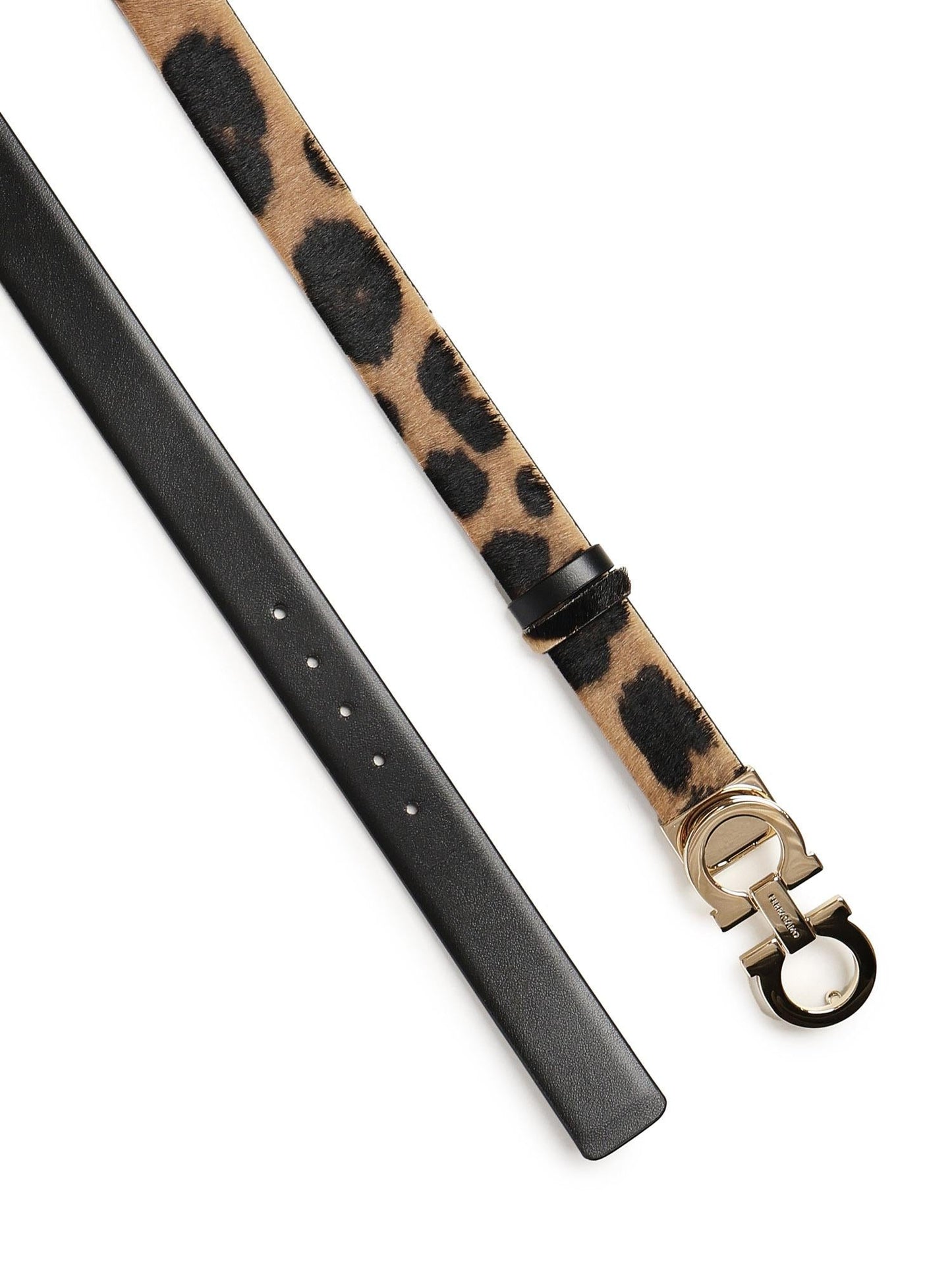 Cintura Gancini animalier