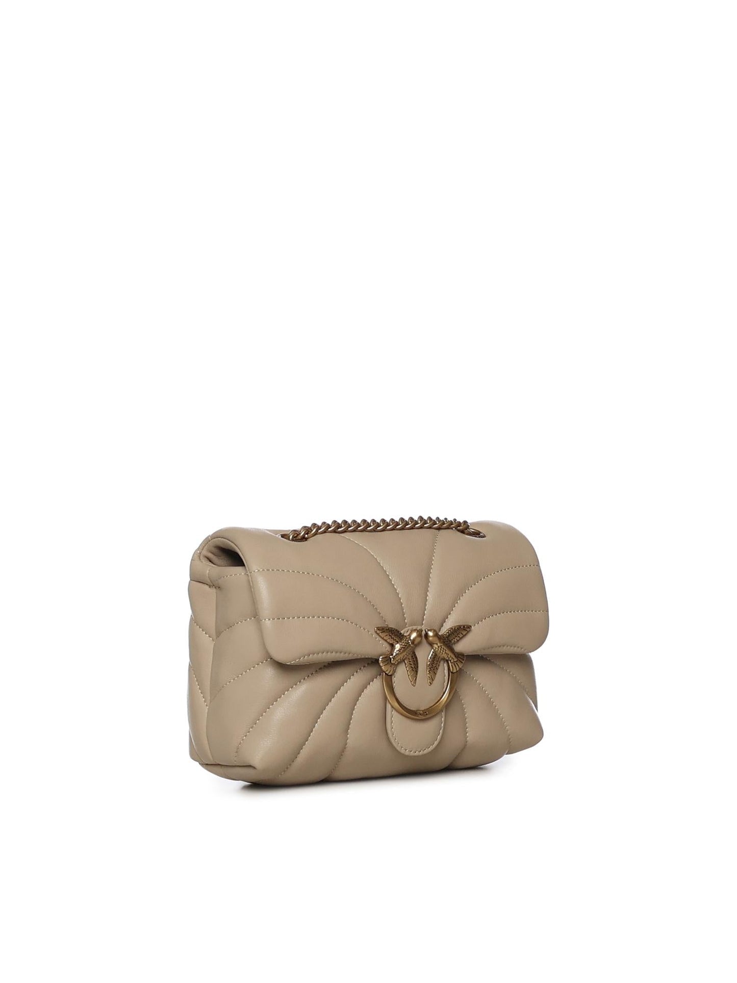 Mini bag Love Bag Puff Butterfly a tracolla in nappa