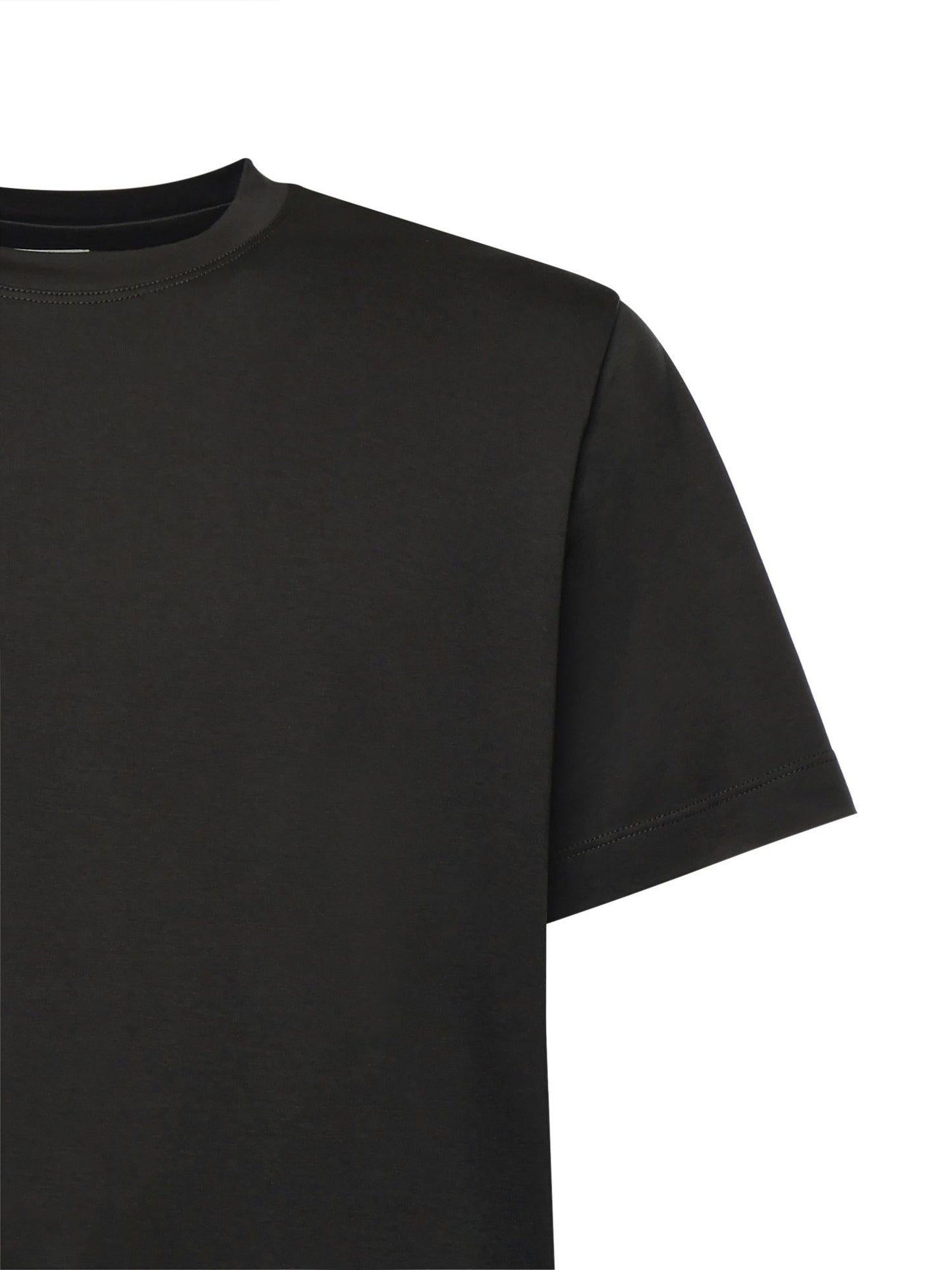 T-shirt in jersey di modal e cotone