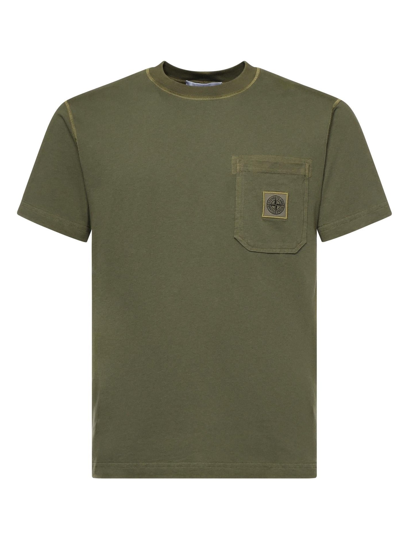T-shirt con patch Compass