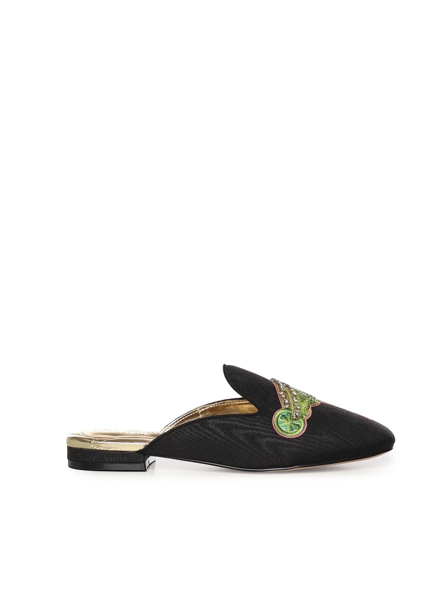Mule Embroidered