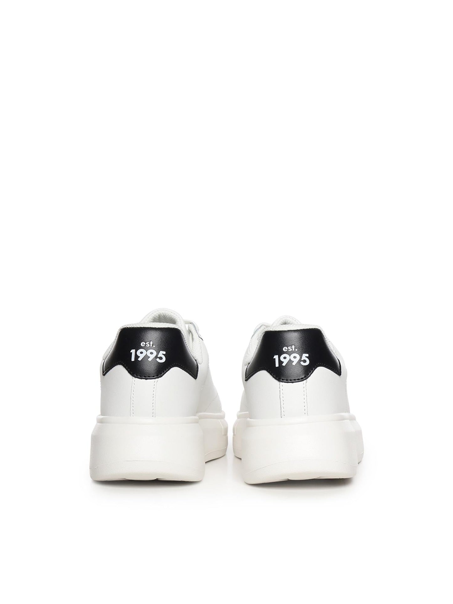 Sneakers platform con logo