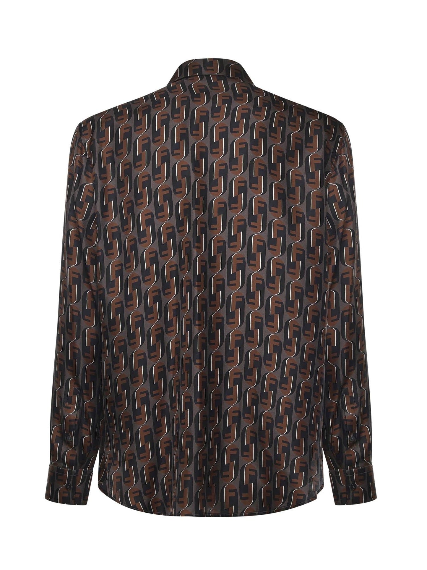 Camicia in seta stampata