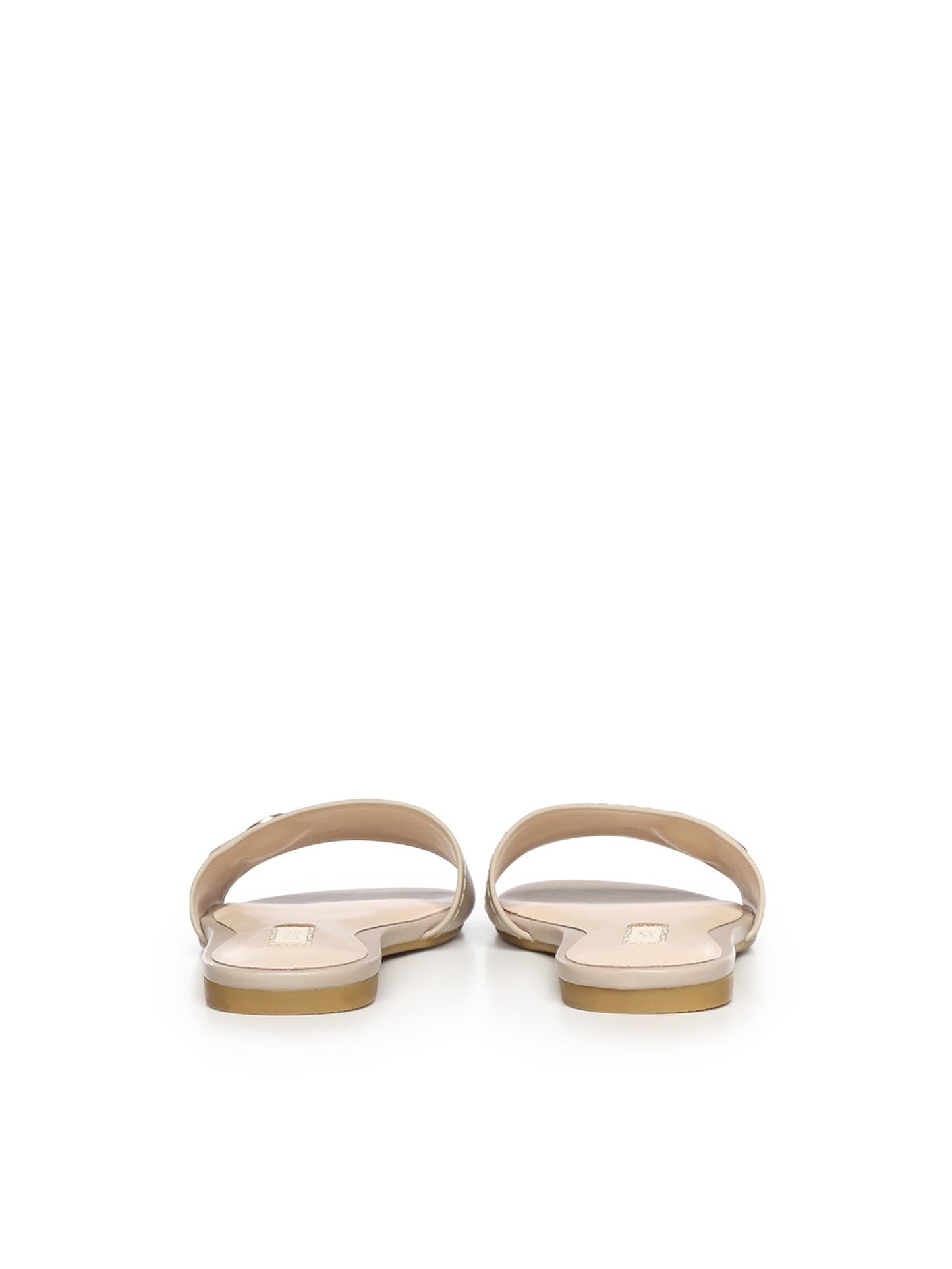 Sandali flat in pelle
