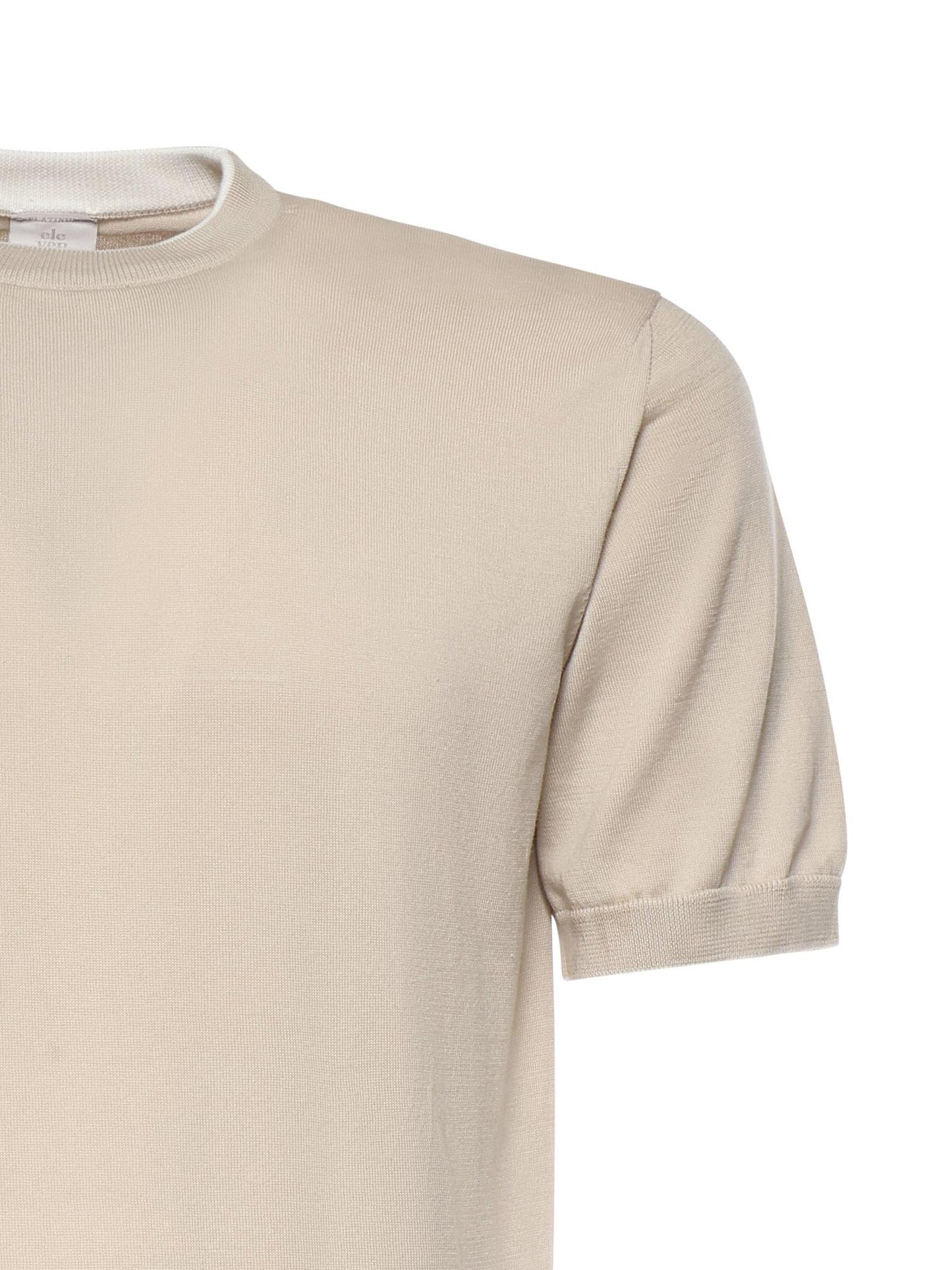 Maglia girocollo in cotone
