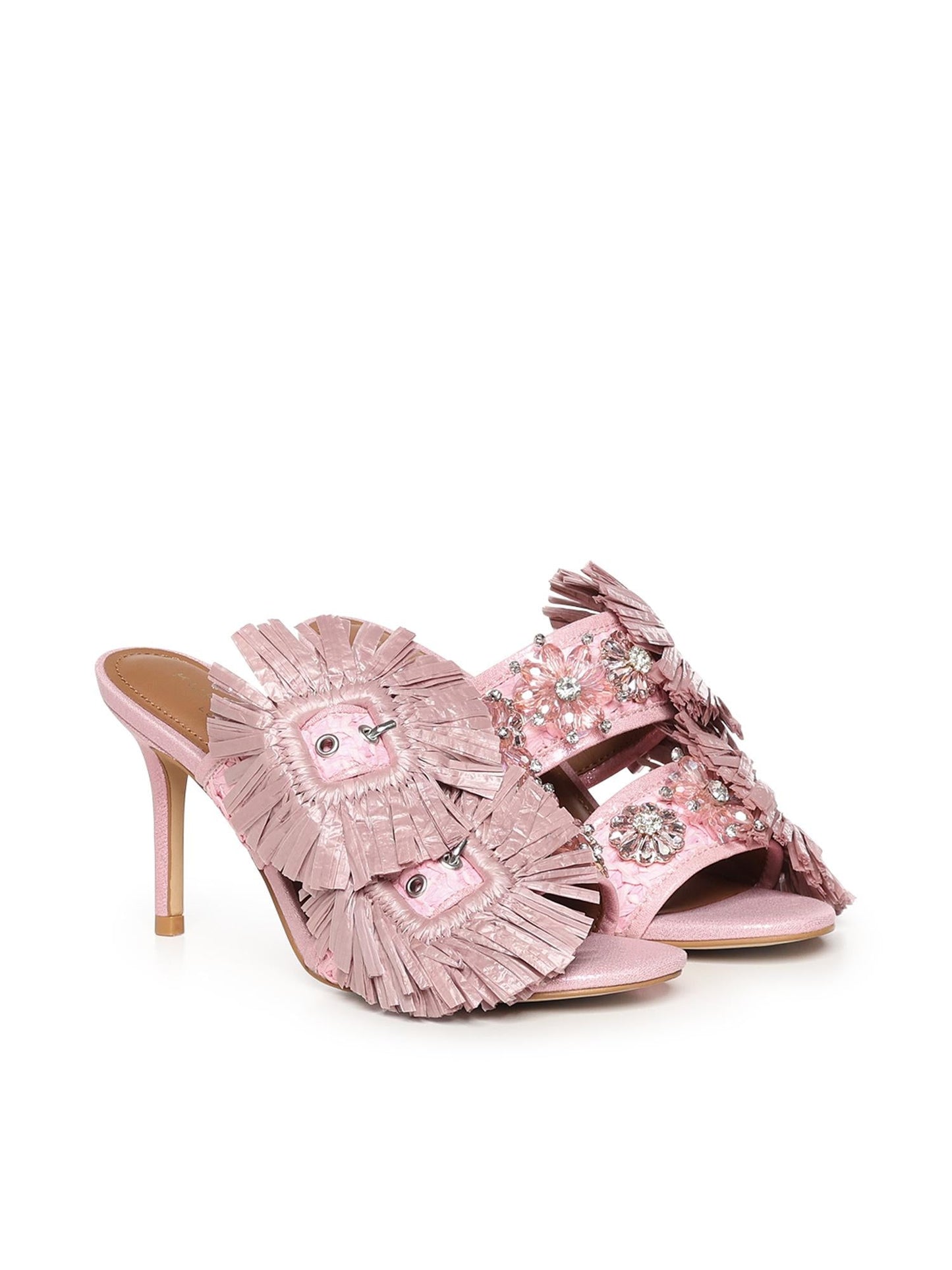 Mules in rafia