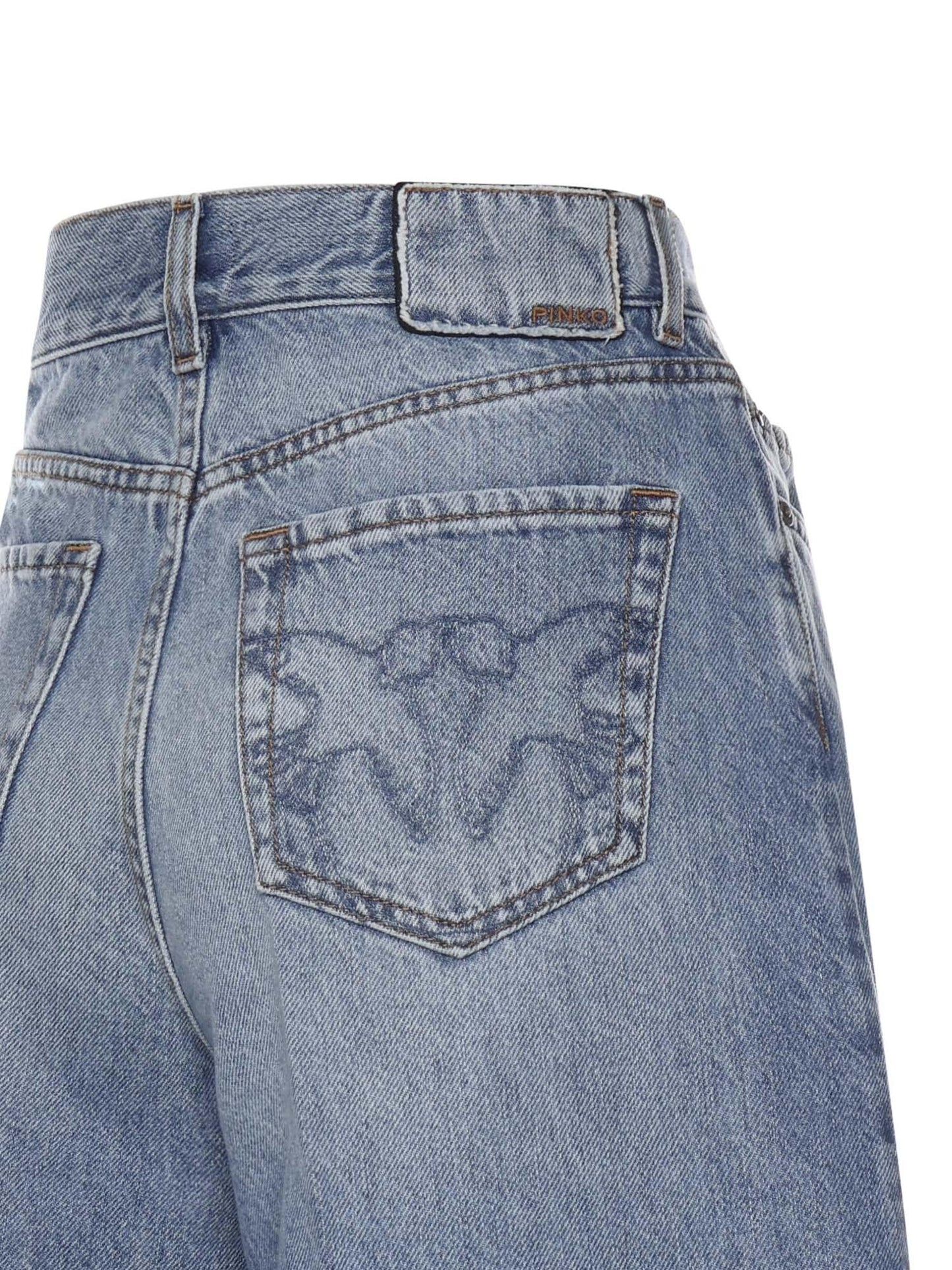 Bermuda wide leg in denim