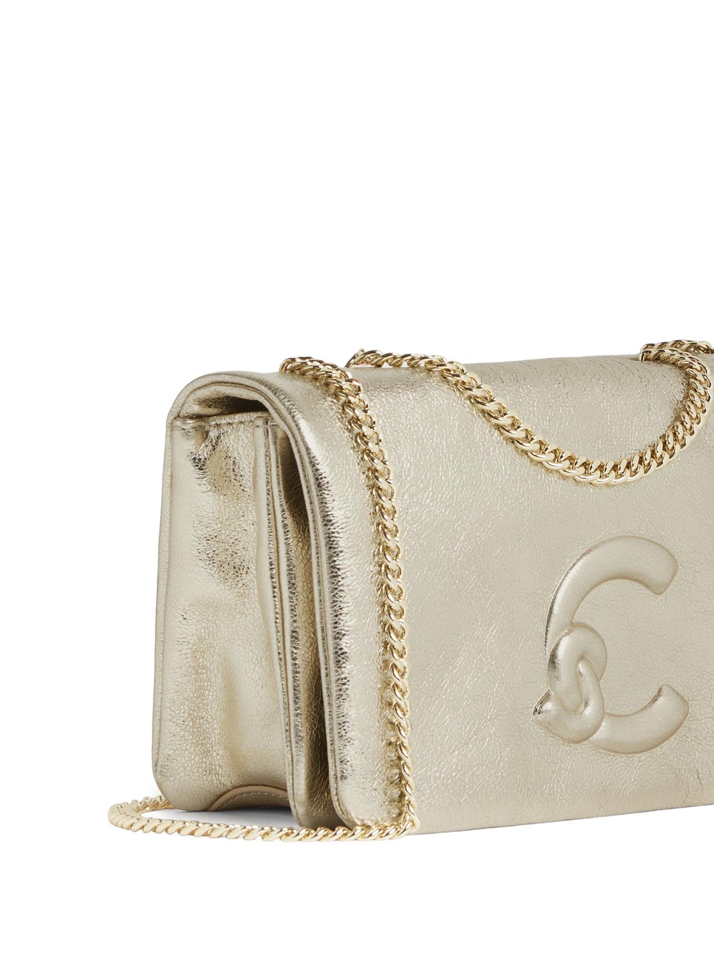Minibag Coccinelle Dulse in pelle