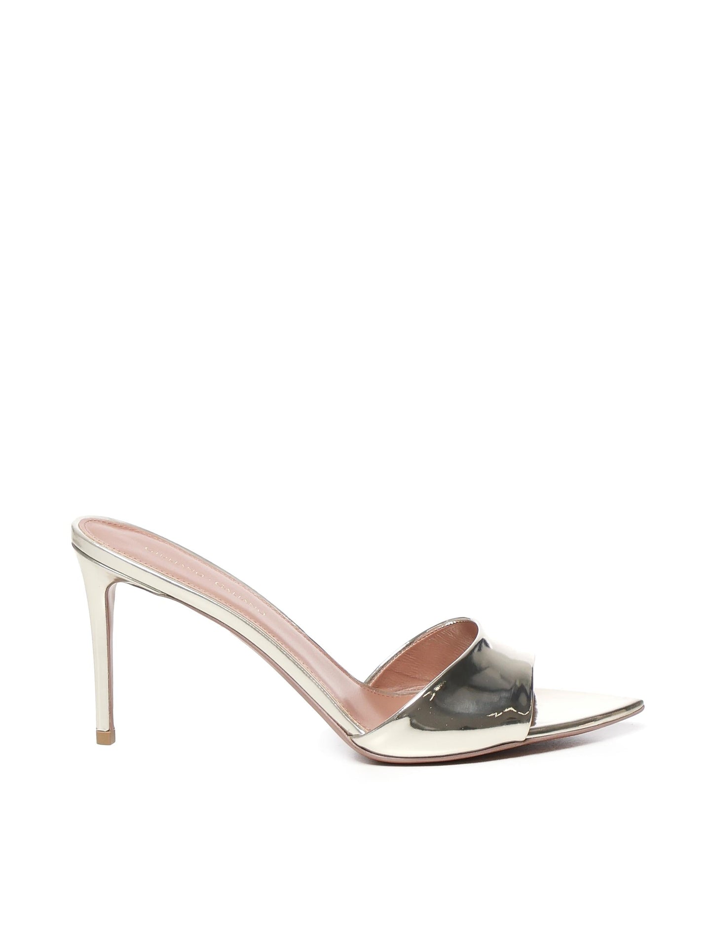 Mule Alixia in pelle specchiata