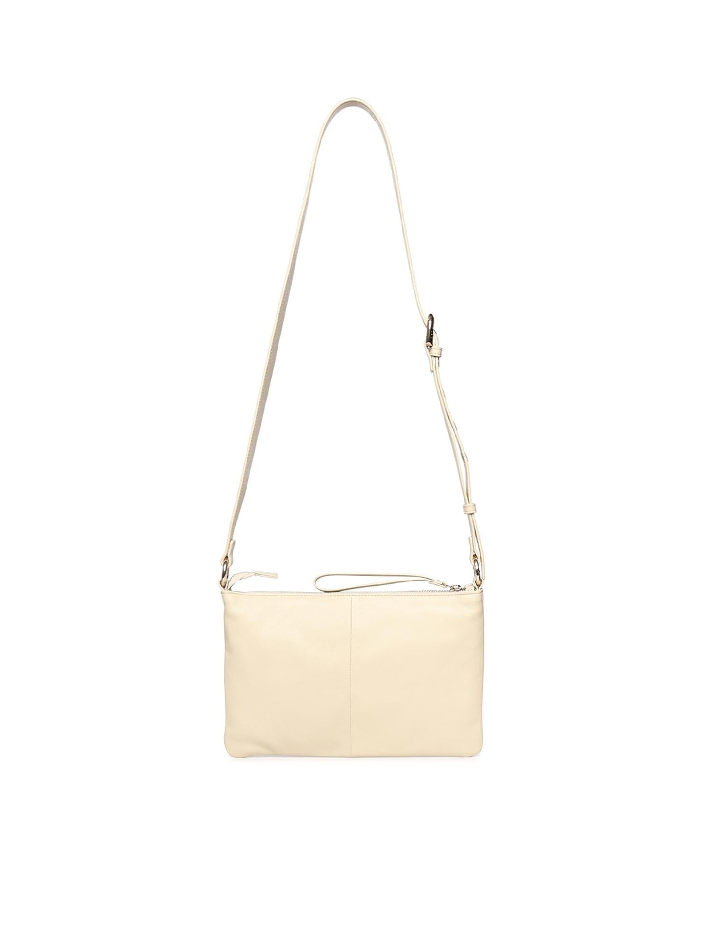 Pochette Flat in pelle