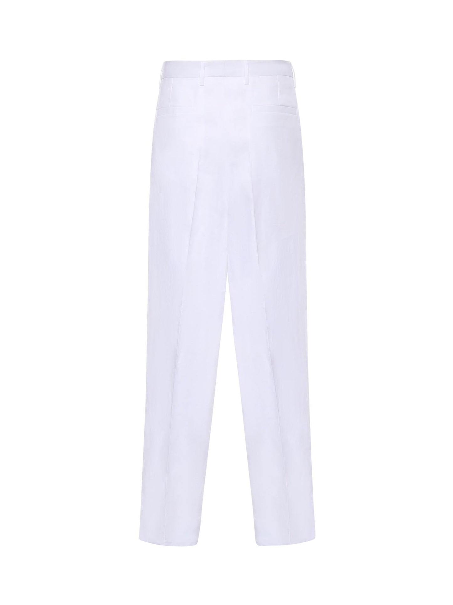 Pantaloni in tela di lino
