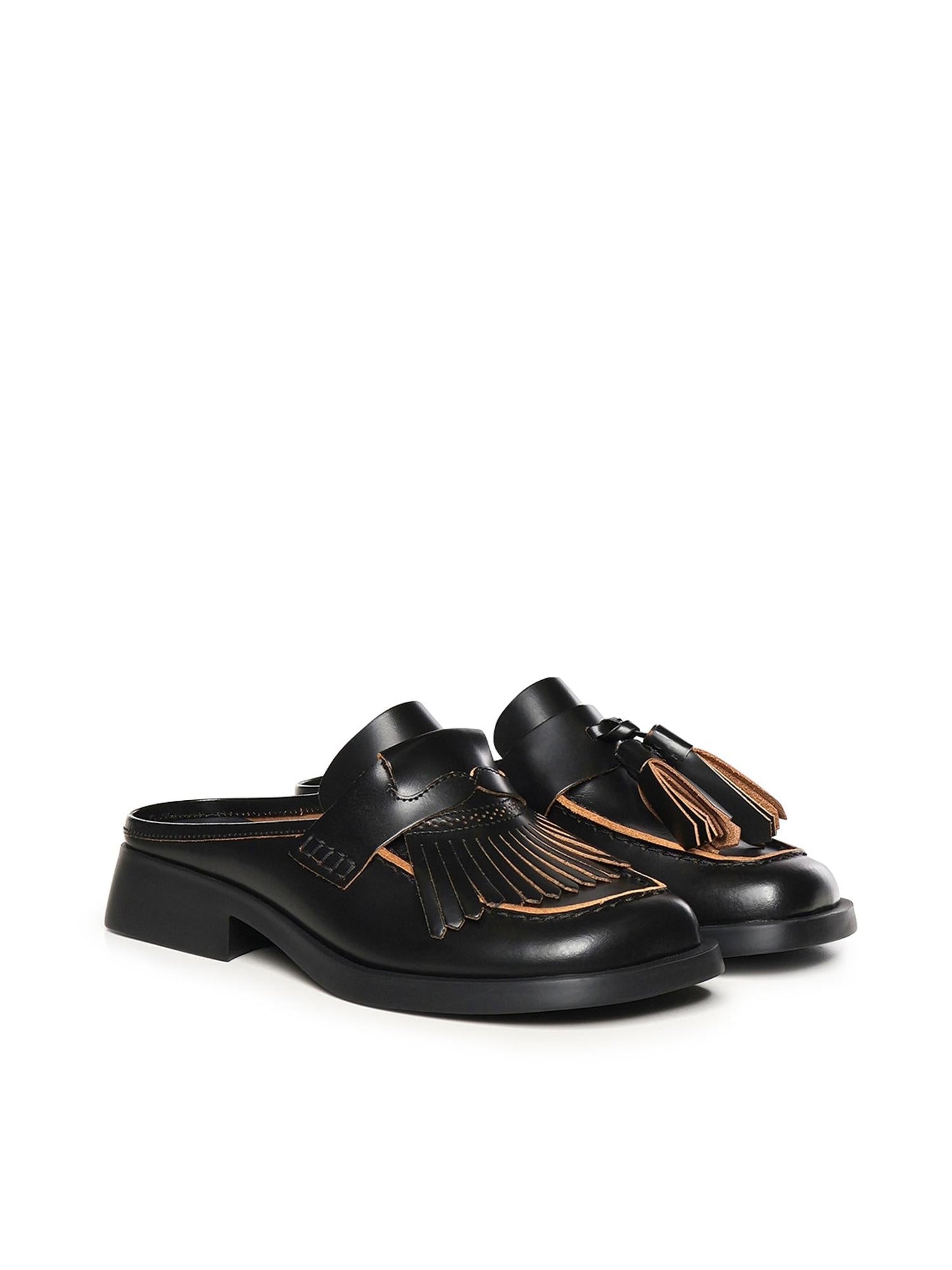 Mocassini Twins in pelle