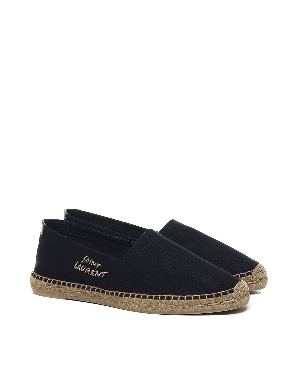 Espadrillas in tela con ricamo