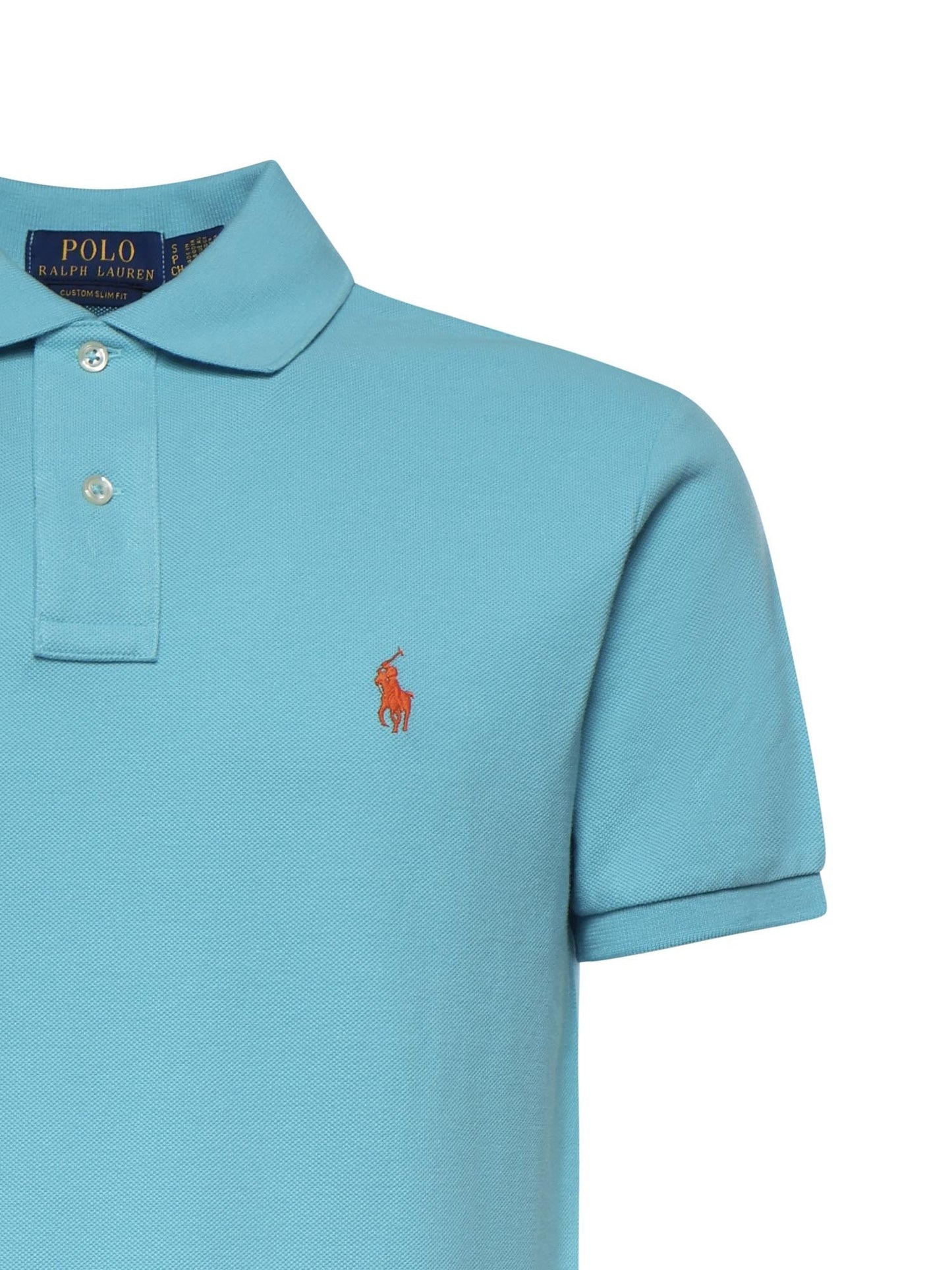 Polo in cotone con logo