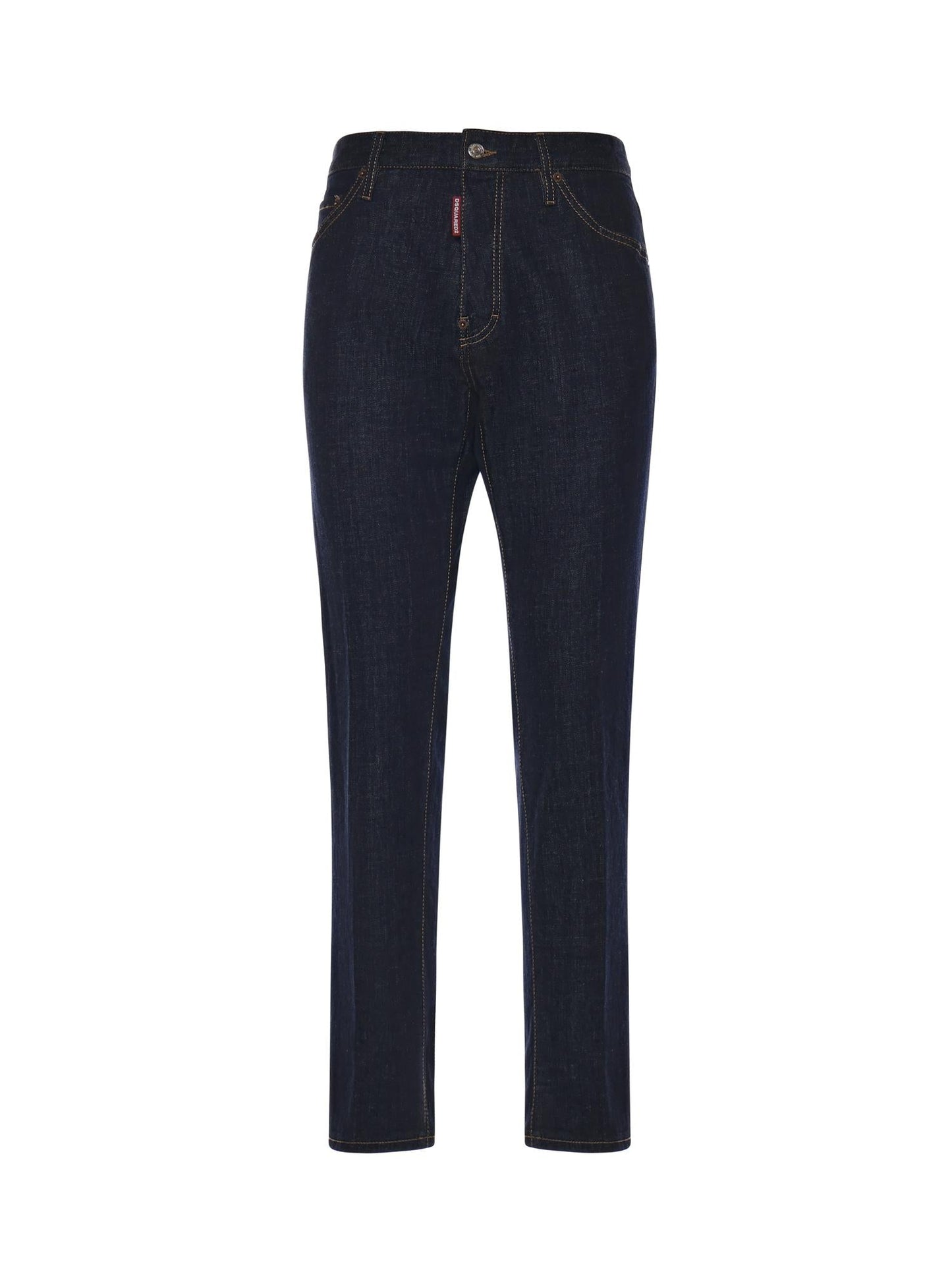 Jeans in denim di cotone stretch