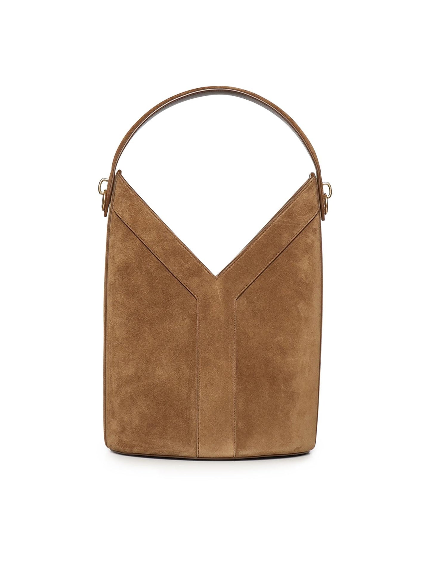 Borsa a secchiello Y in suede