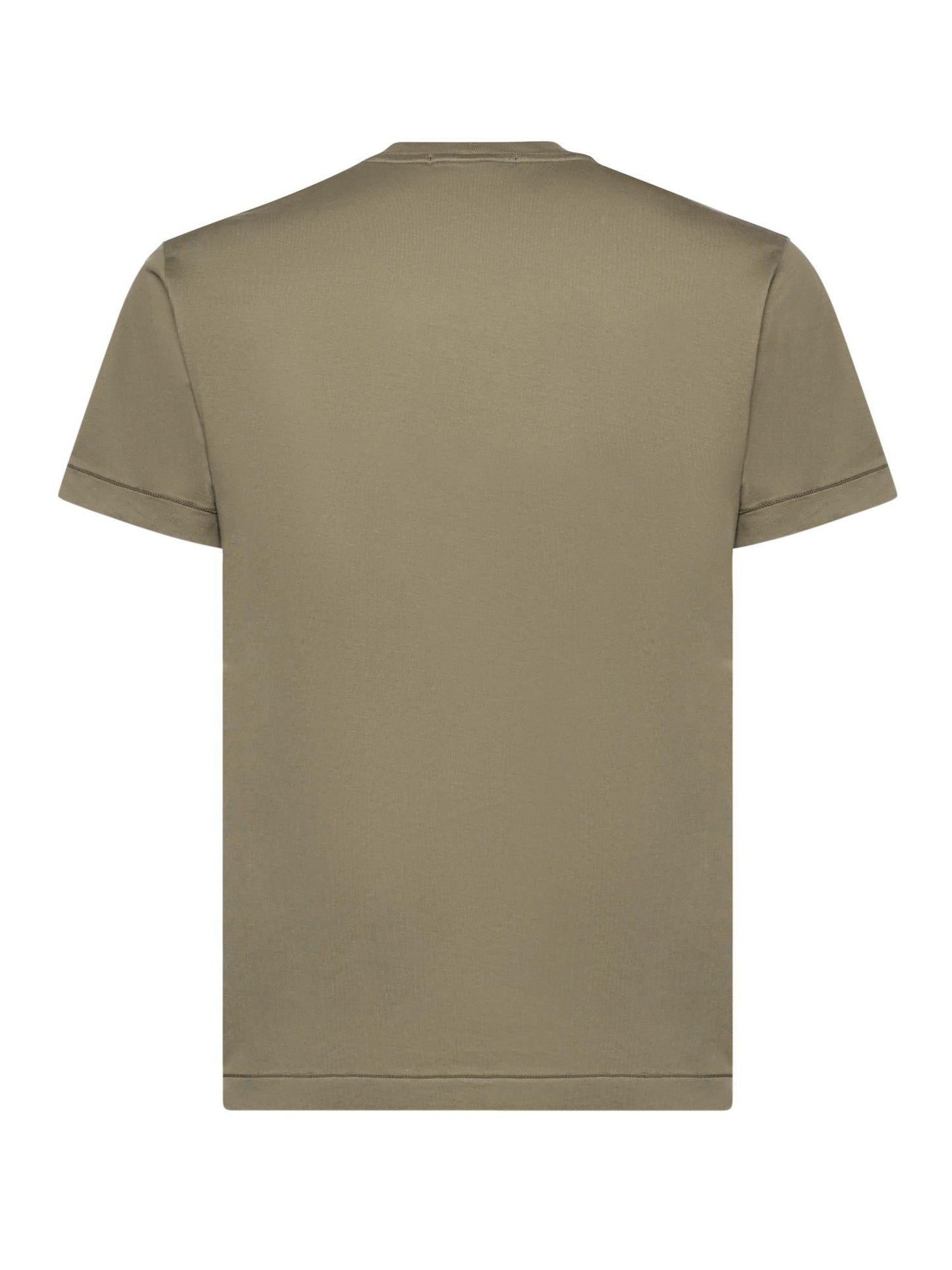 T-shirt con patch Compass in jersey di cotone