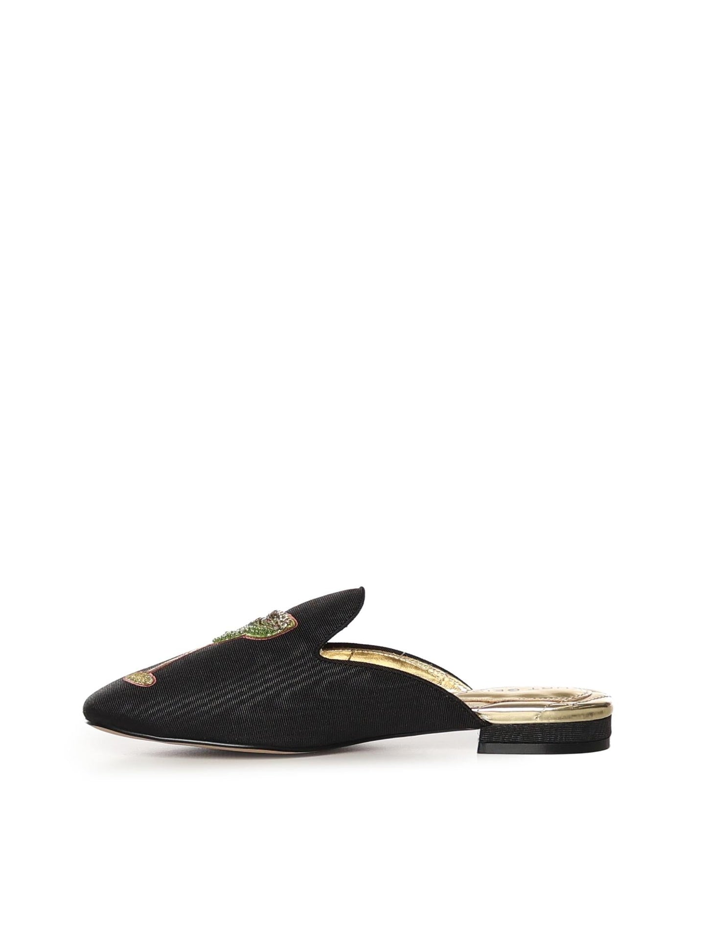 Mule Embroidered
