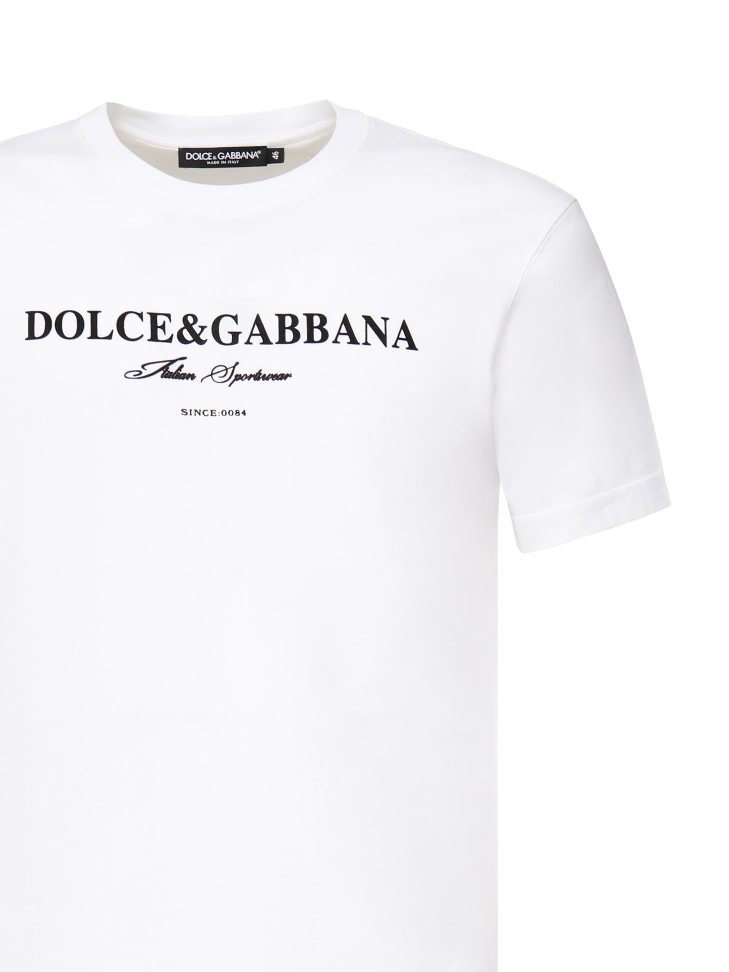 T-shirt con stampa Flock