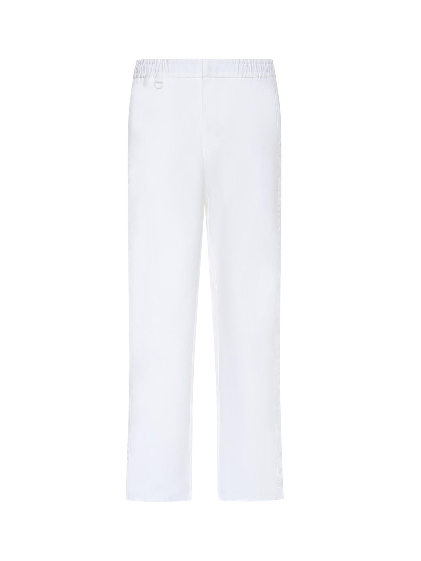 Pantaloni in twill di cotone e nylon