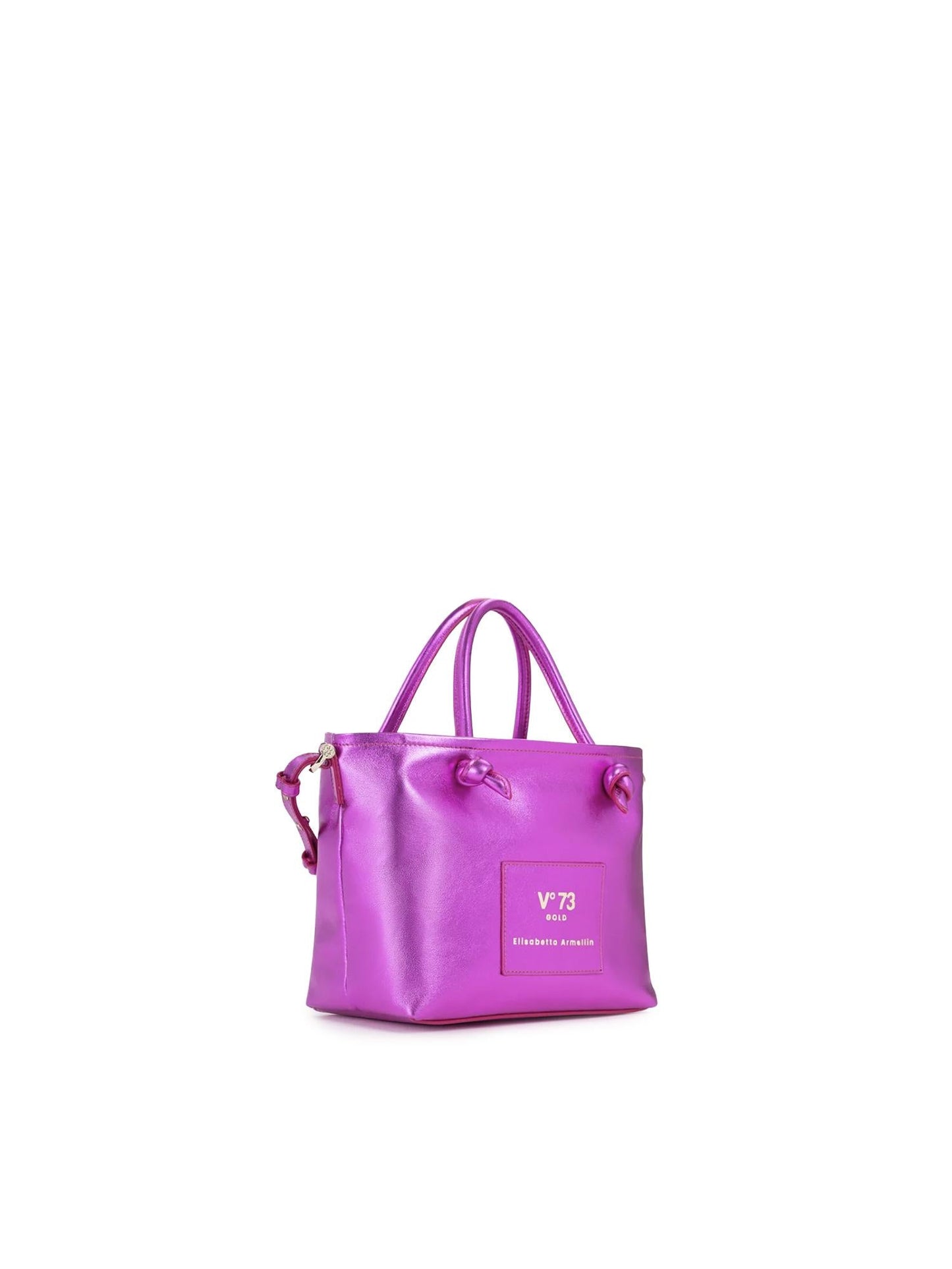 Mini bag in pelle con logo
