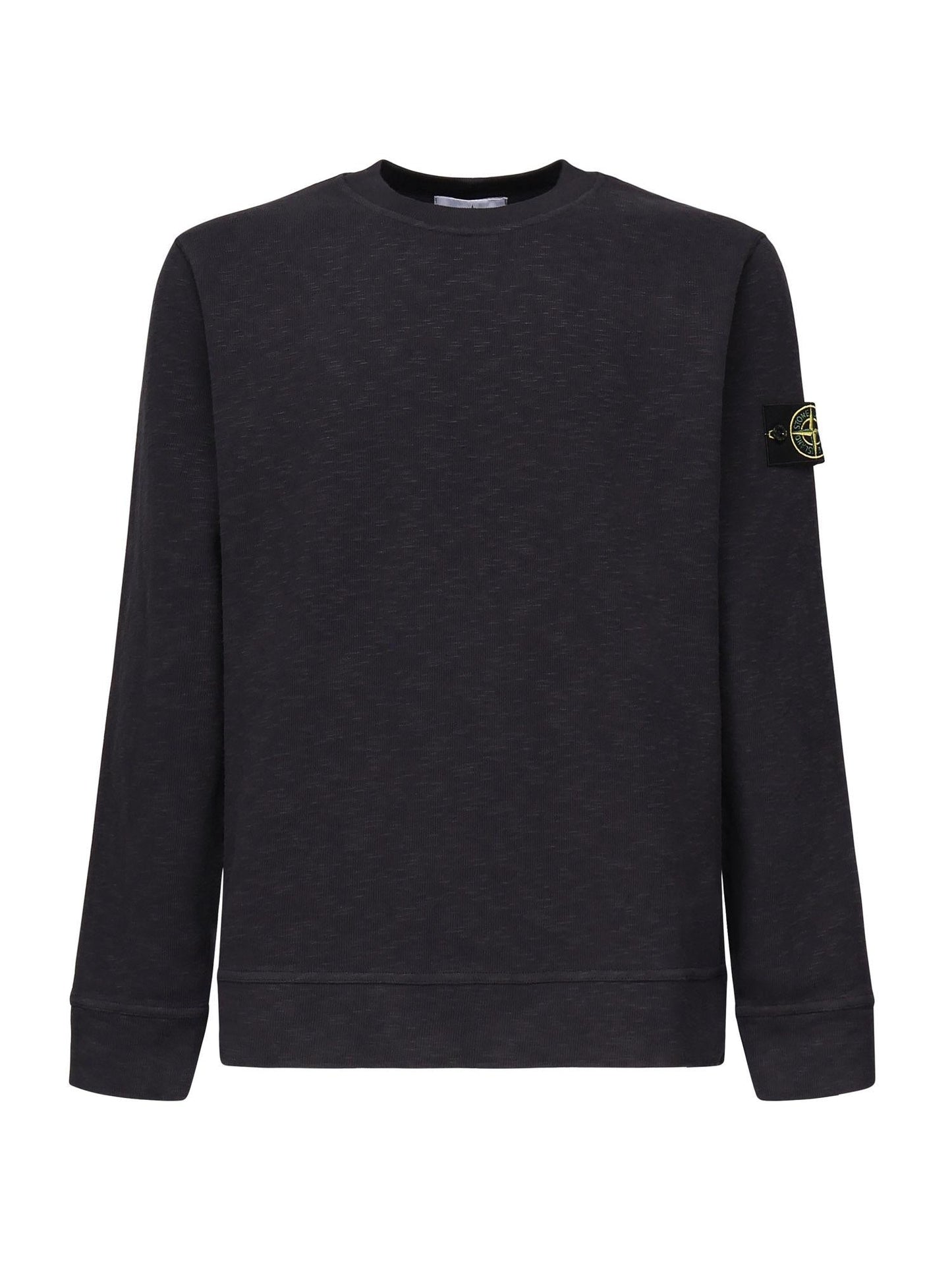 Felpa con logo in jersey di cotone