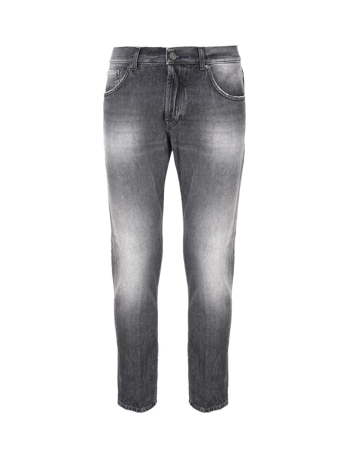 Jeans in cotone con sfumature