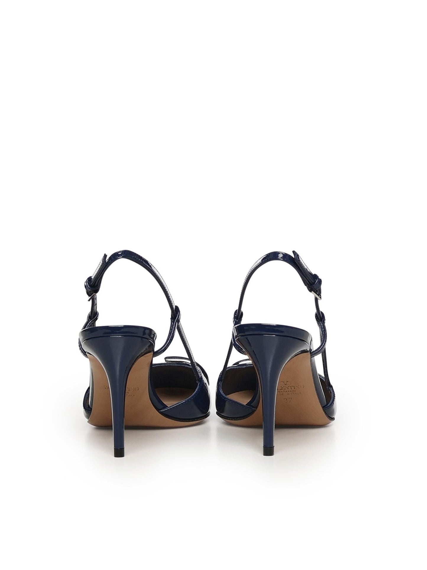 Décolleté slingback Vlogo Signature in vernice