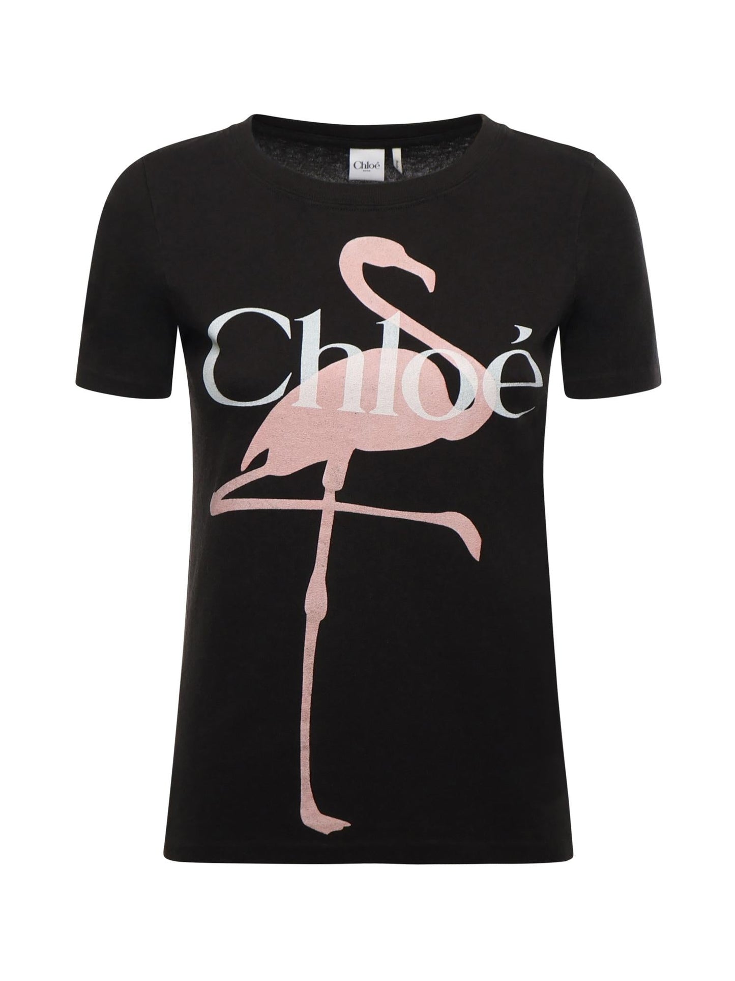 T-shirt in jersey di cotone con logo