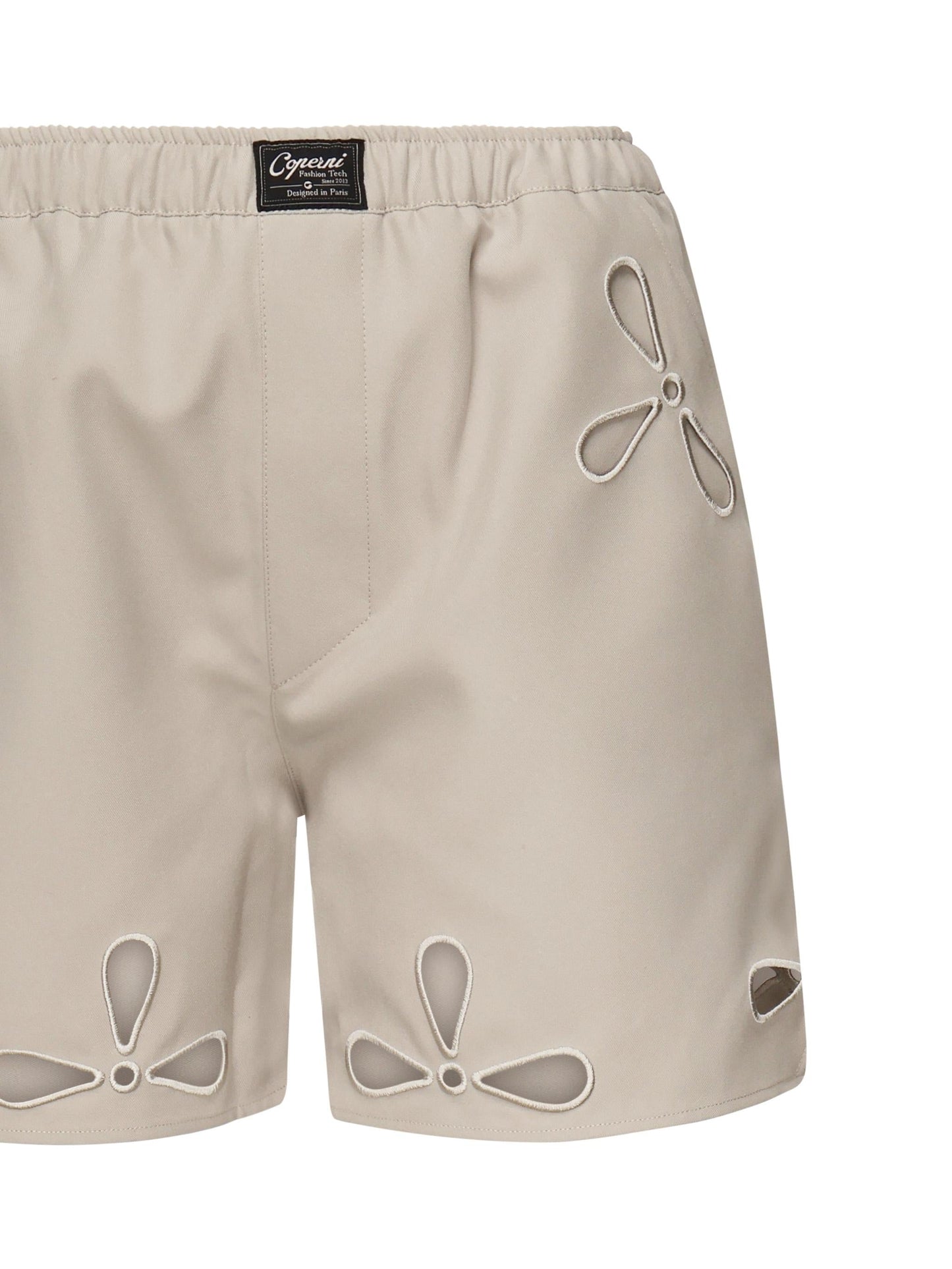 Shorts cut - out con elastico