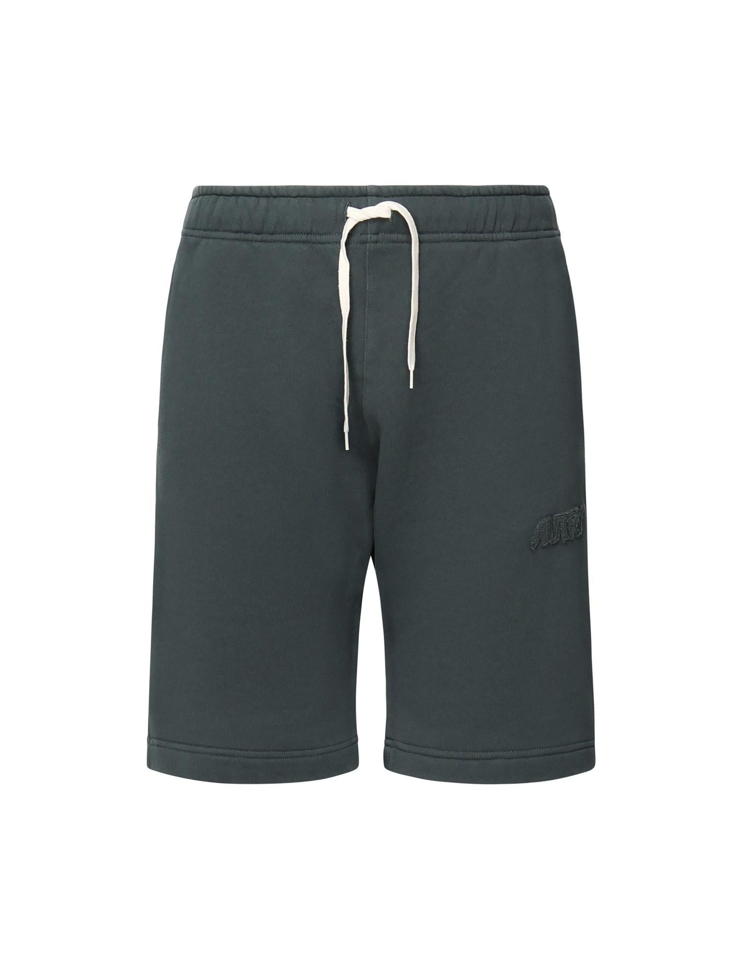 Shorts in felpa con logo