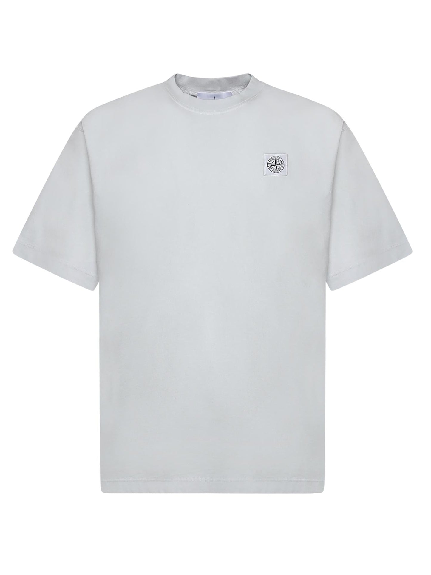 T-shirt con patch Compass in jersey di cotone
