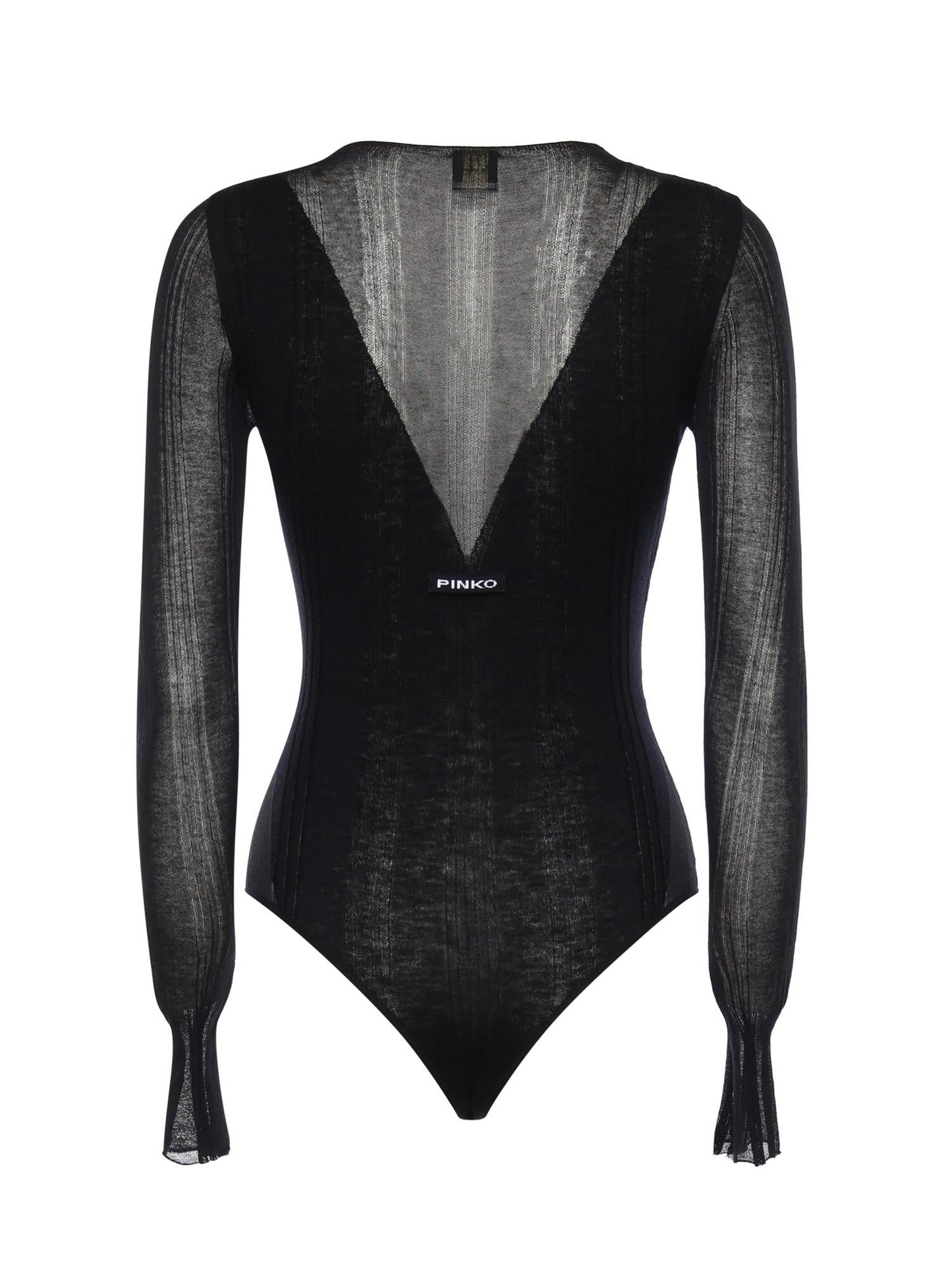 Maglia body con trasparenze