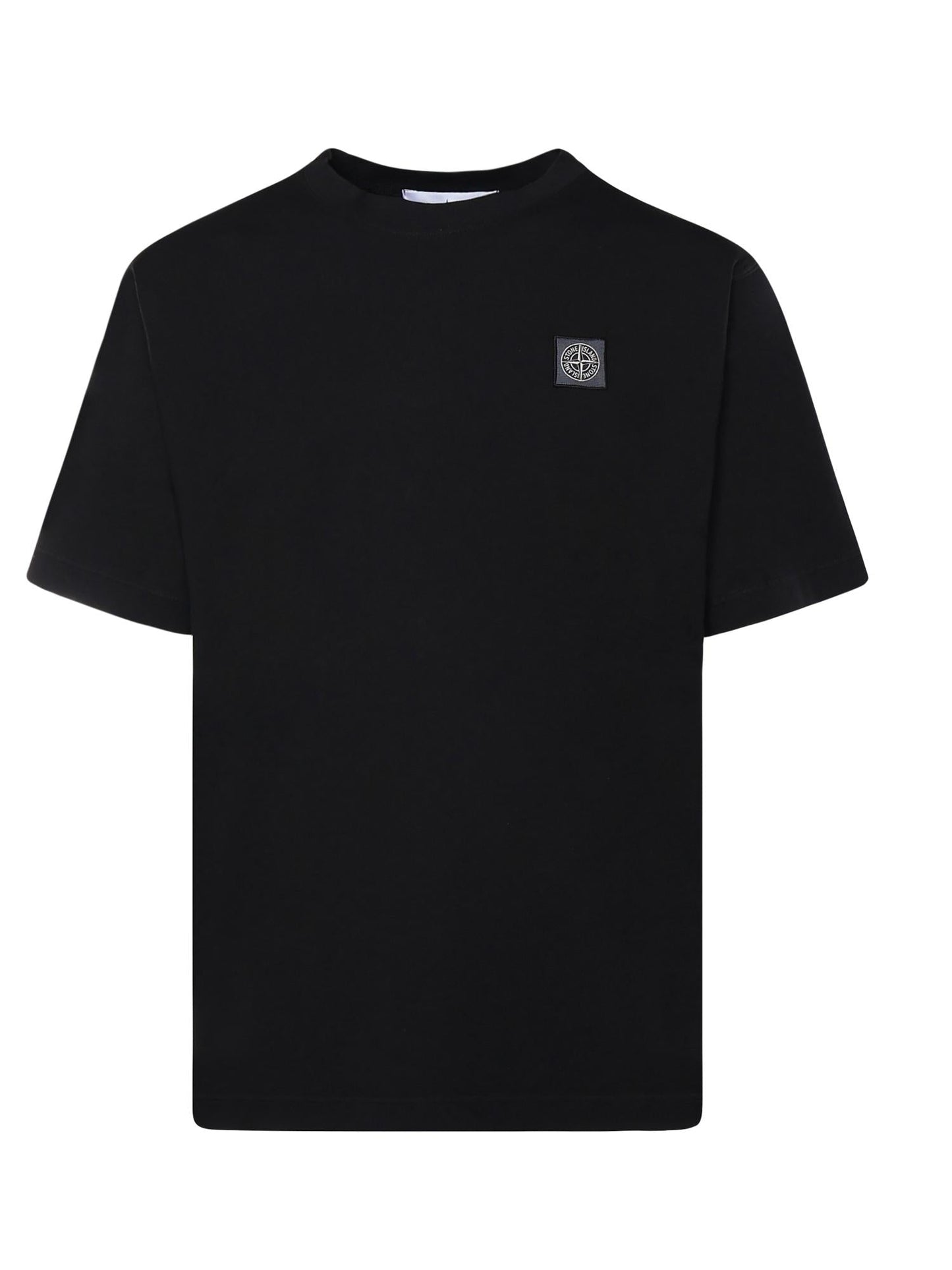 T-shirt con patch Compass in jersey di cotone