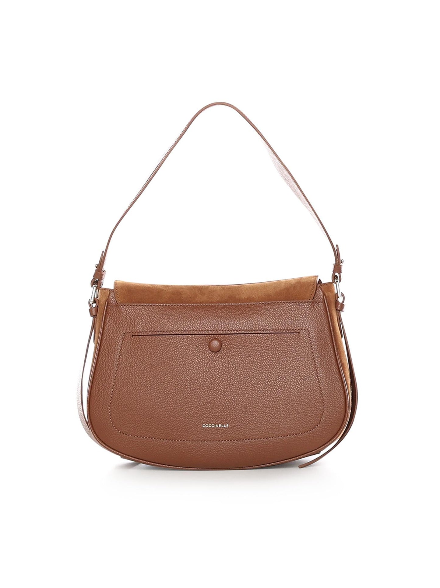 Borsa a spalla Mavery Large in suede