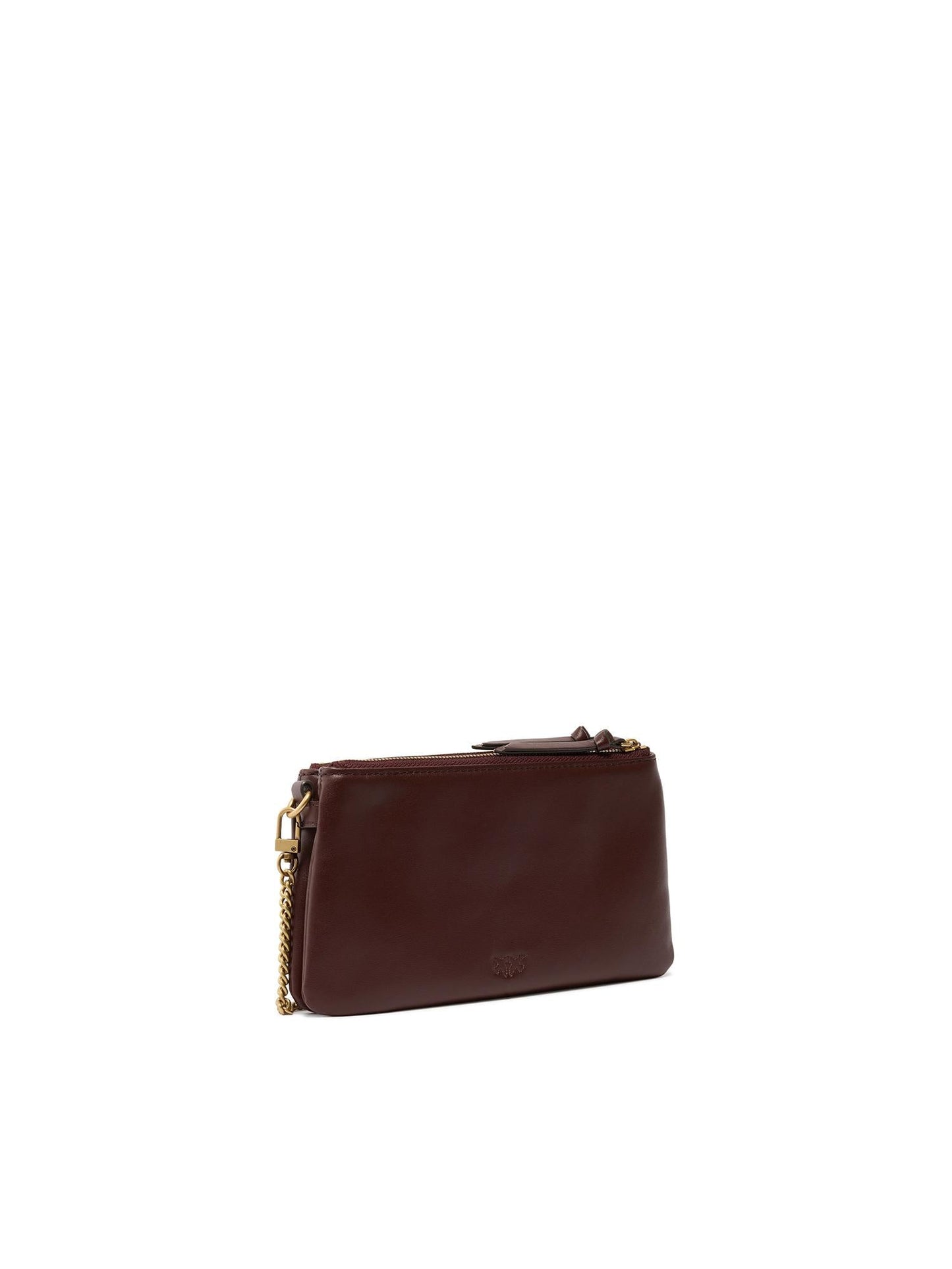Borsa a tracolla Mini Double Bag in pelle