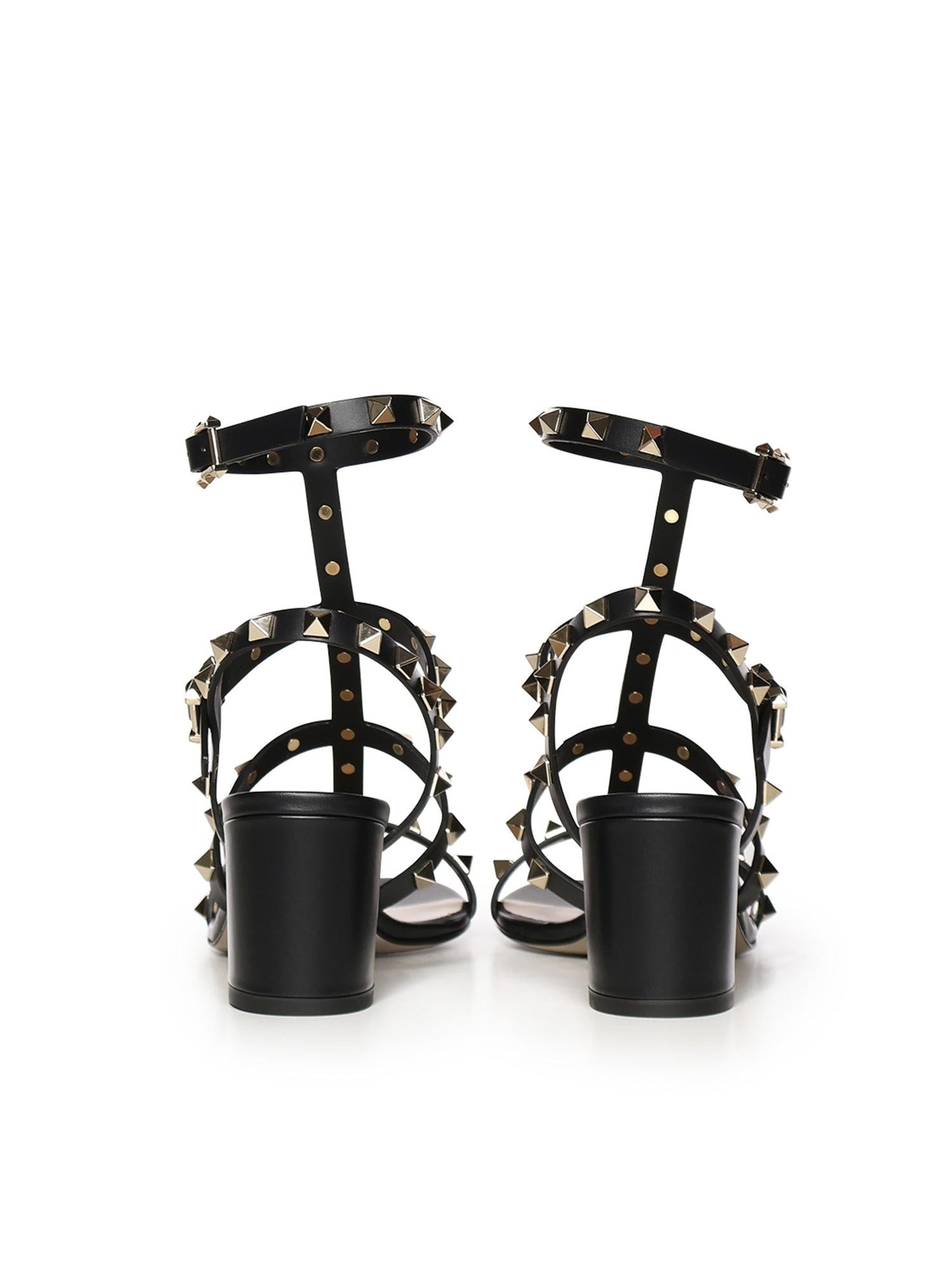 Sandalo Rockstud con cinturini in pelle