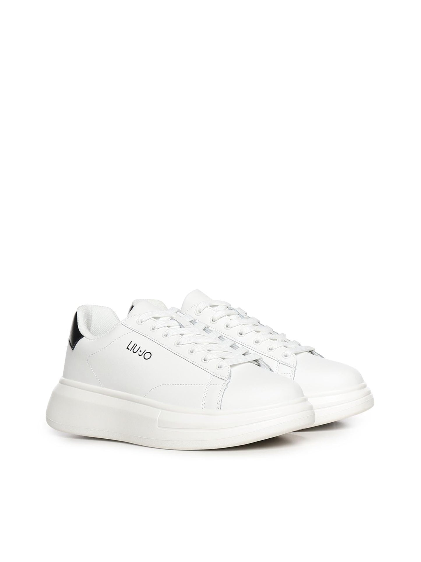 Sneakers platform con logo